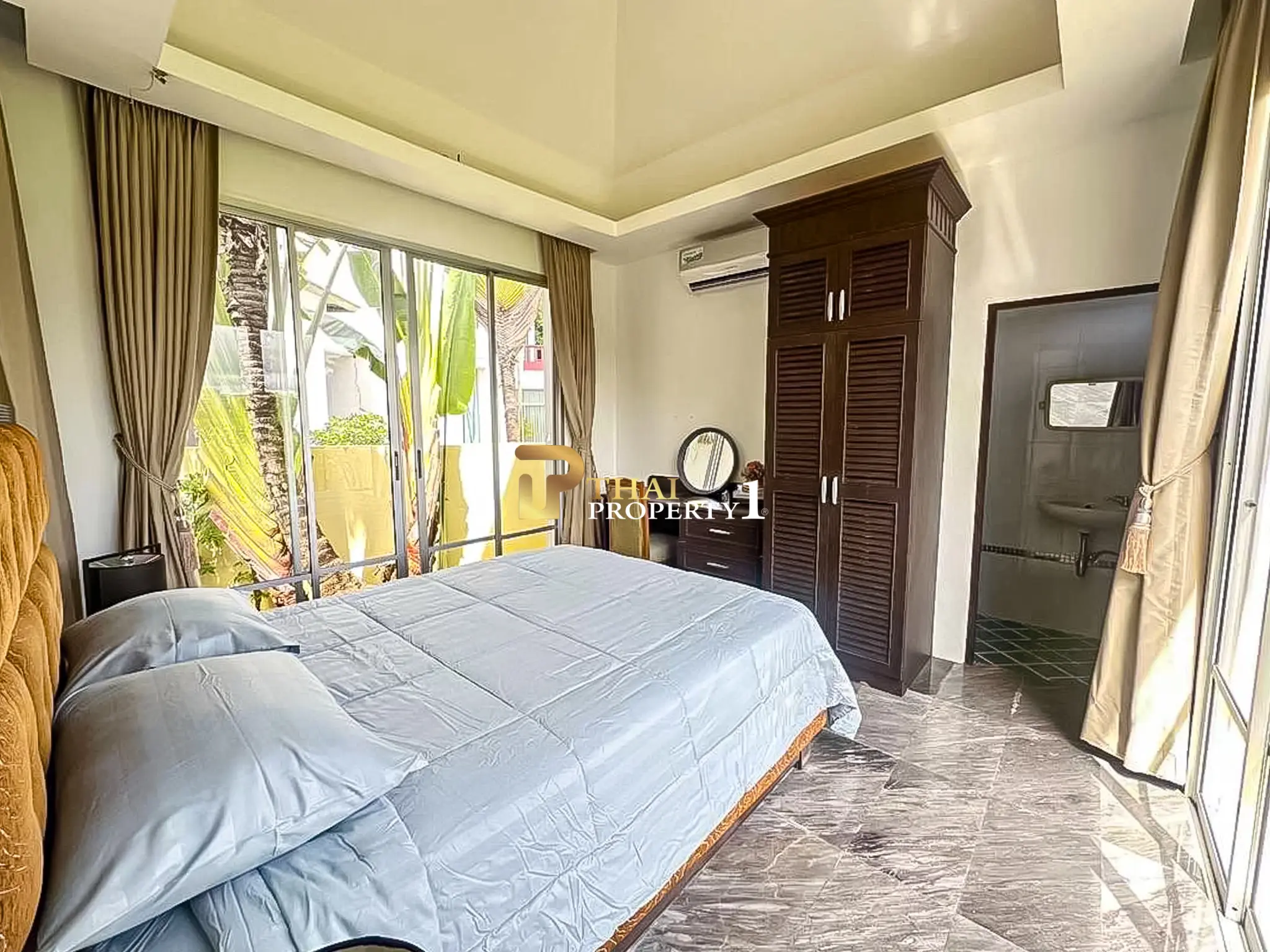 4-Bedroom Pool Villa for Sale in Na Jomtien – Nagawari Village, Near Beach