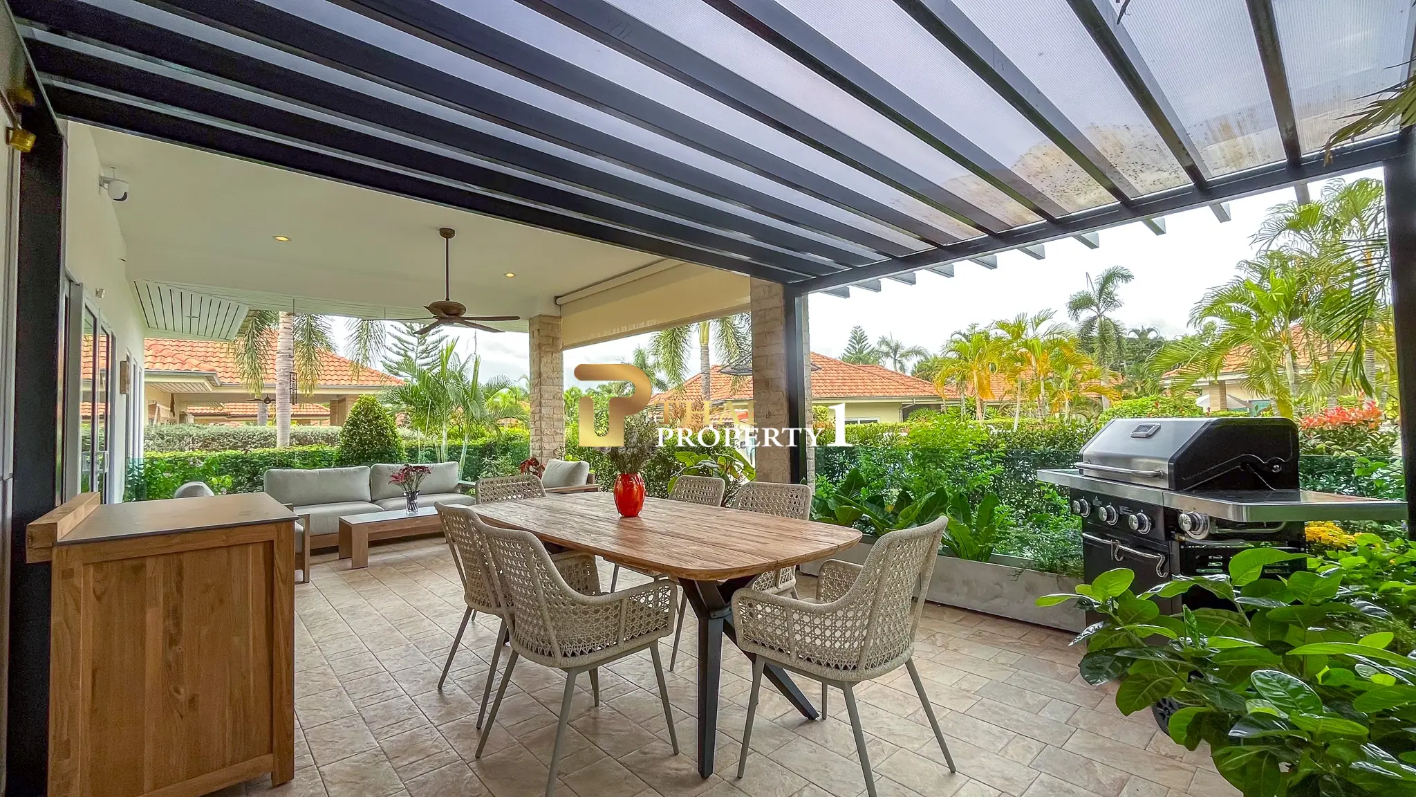 Fully furnished 2  Bedroom House At Pineapple Village - Hua Hin