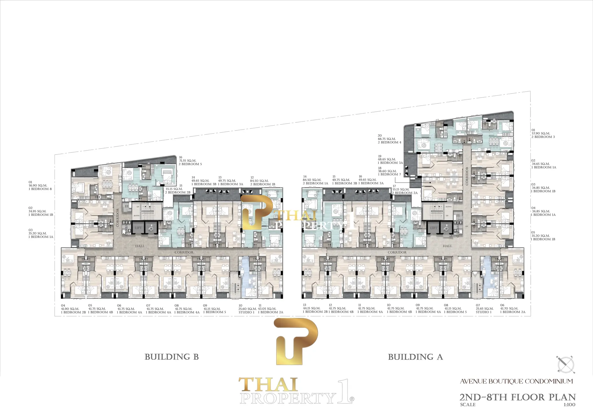 Avenue Boutique Condominium – 2 Bedroom  New Condo in the Heart of Pattaya from Only 6.81 MB