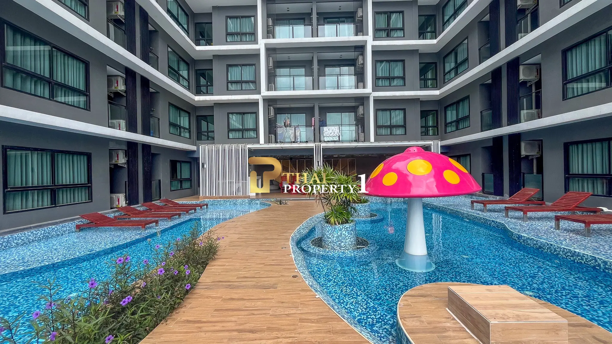 คอนโดพร้อมเฟอร์นิเจอร์ – ชั้น 6 | วิวเมือง | คอนโดเมษา หัวหิน