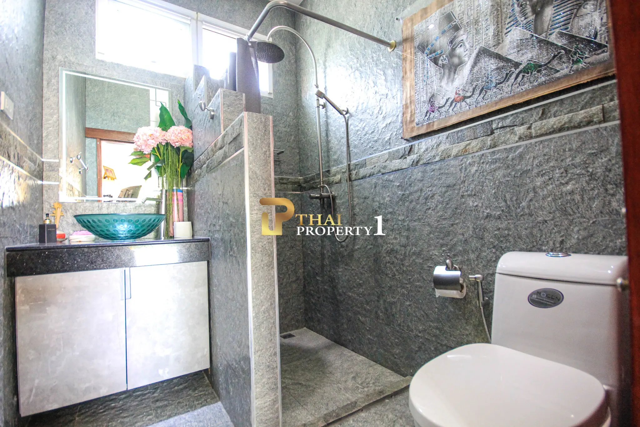 3-sengs Villa med Privat Basseng og Stor Hage i Orchid Paradise Homes, Hua Hin