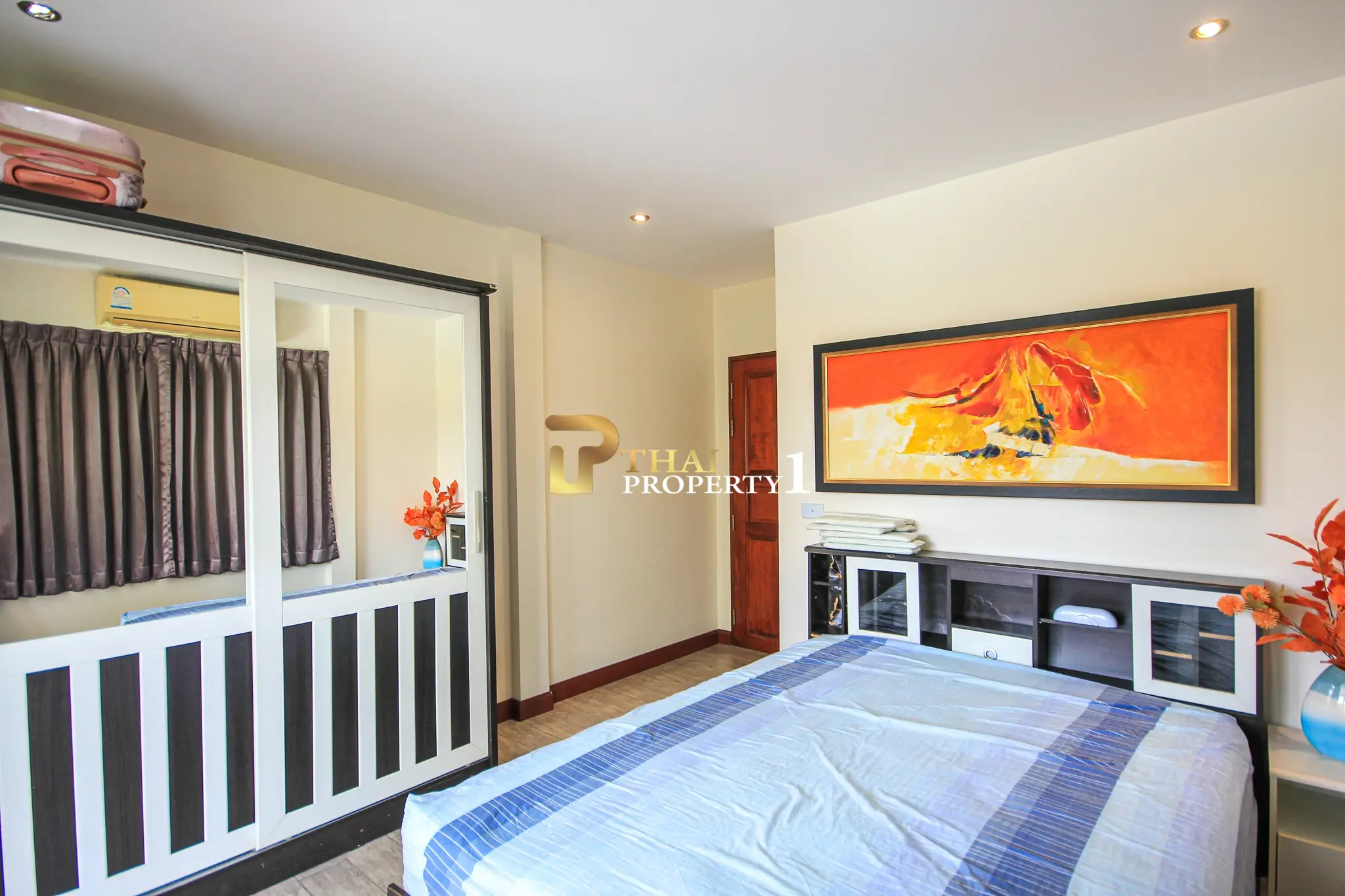 3-sengs Villa med Privat Basseng og Stor Hage i Orchid Paradise Homes, Hua Hin