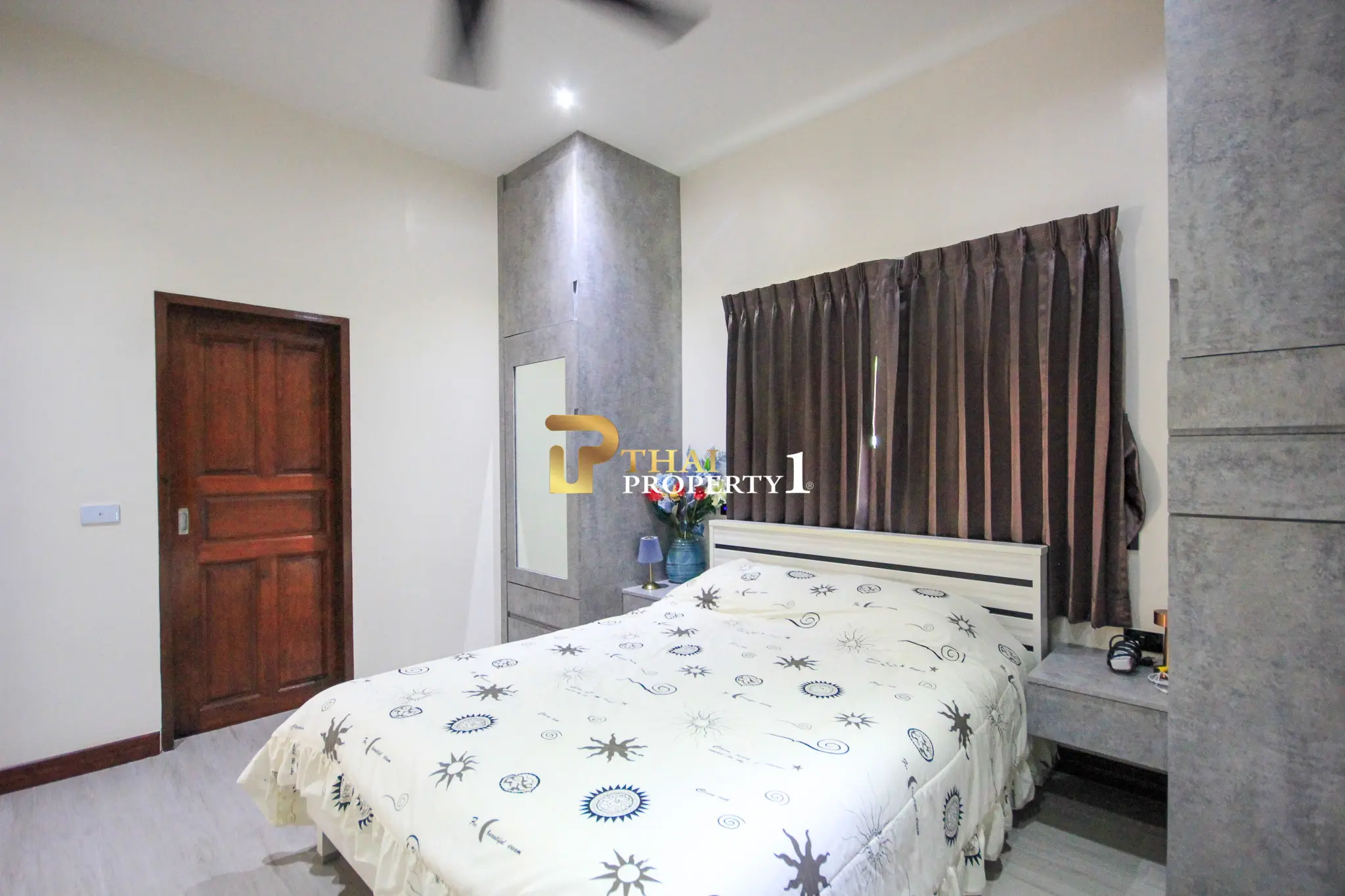 3-sengs Villa med Privat Basseng og Stor Hage i Orchid Paradise Homes, Hua Hin