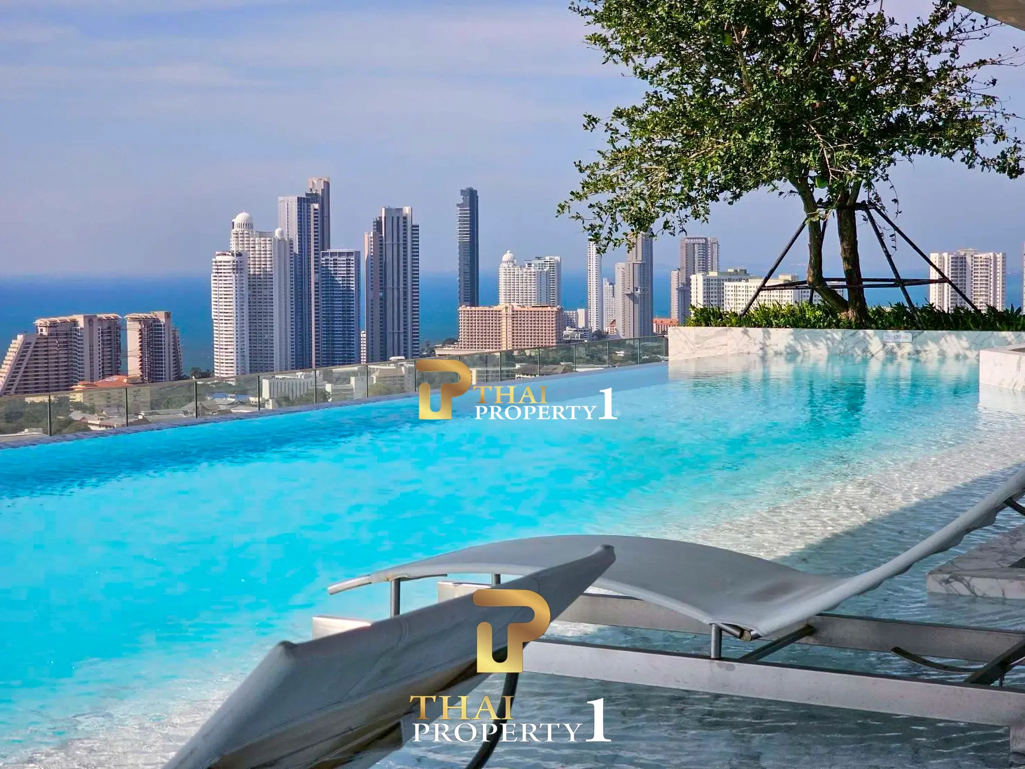 FOR SALE – Fully Furnished City View Condo at Once Pattaya 1-Bedroom High Floor