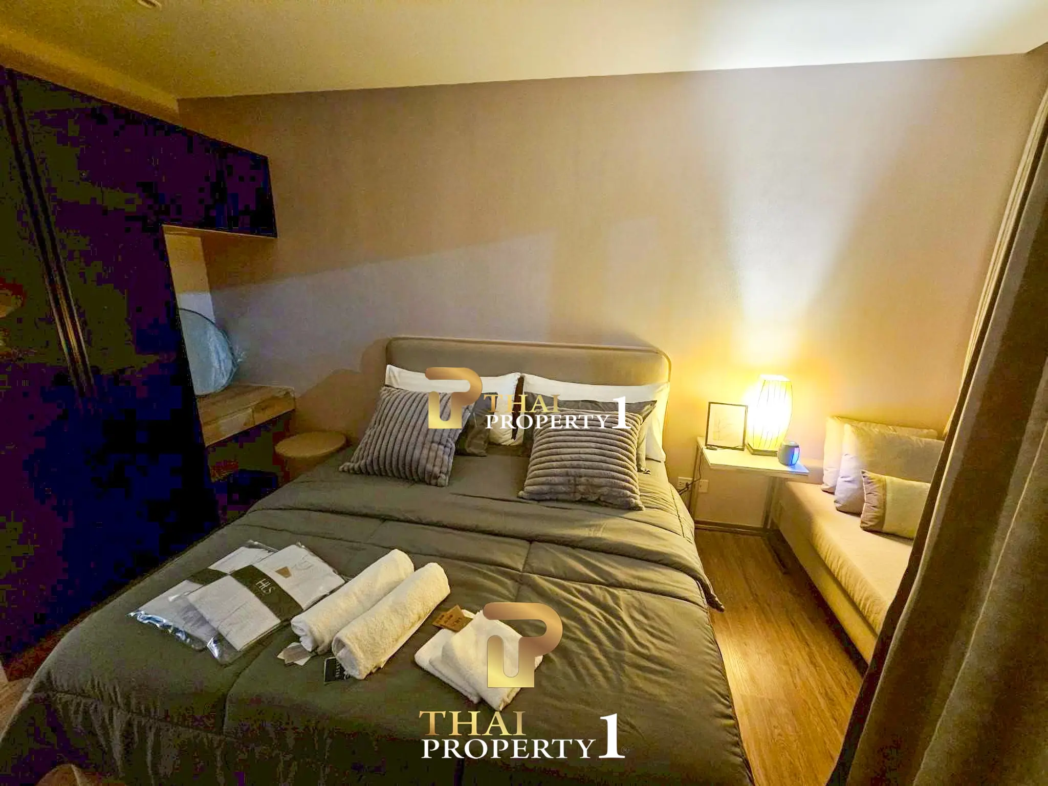 FOR SALE – Fully Furnished City View Condo at Once Pattaya 1-Bedroom High Floor