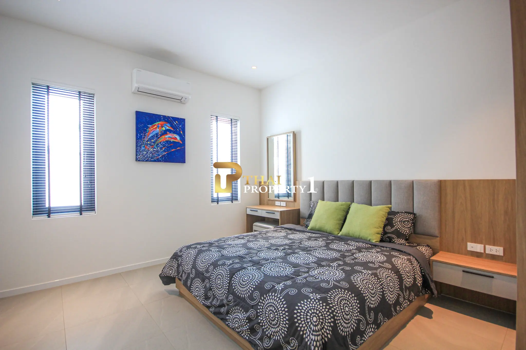 Eksklusiv ny 3-roms villa med privat svømmebasseng på Highland Villas 3, Hua Hin