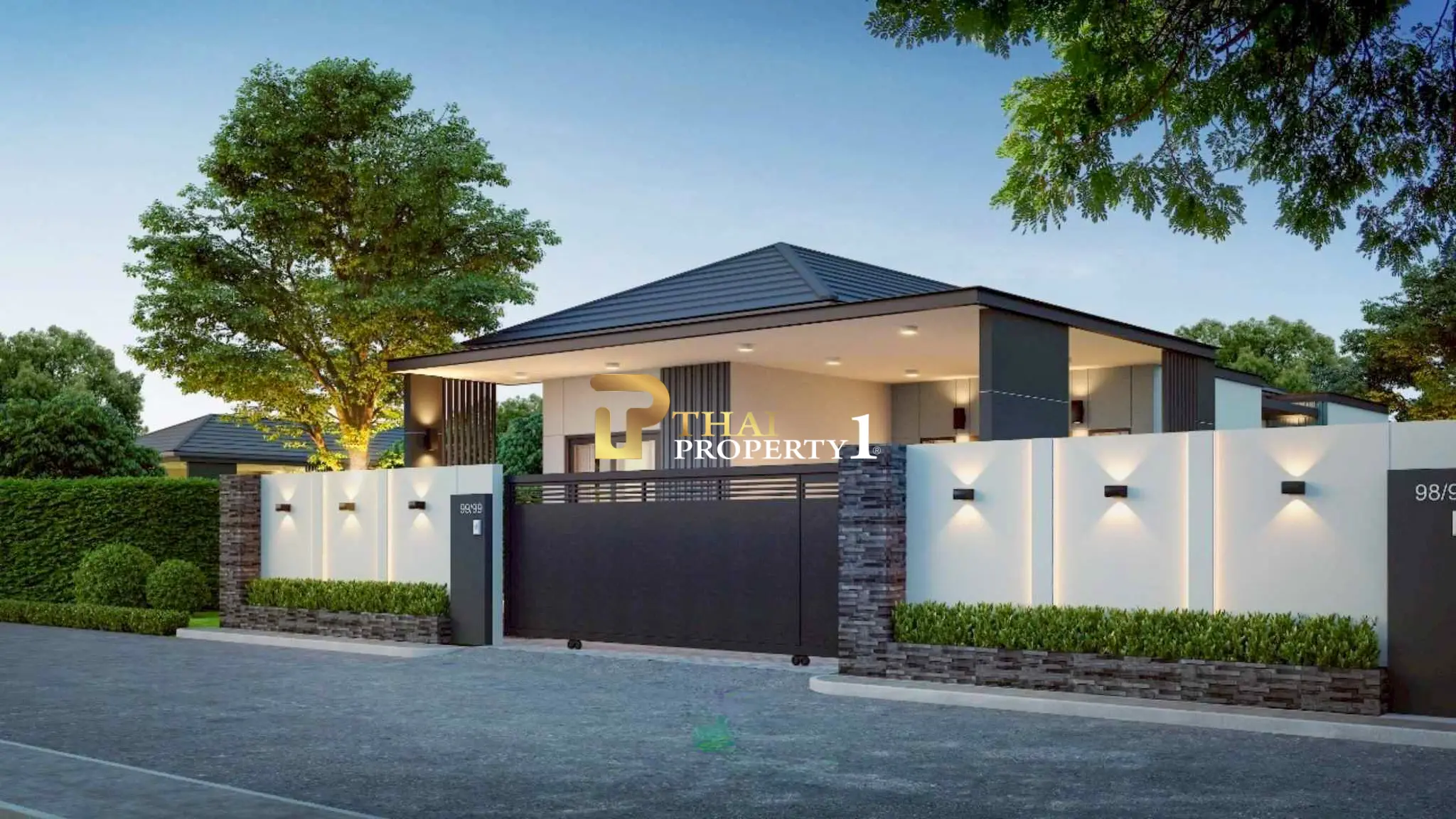 Pre-Sale Modern Pool Villa in Huai Yai - Chaiyapruek 2, Only 7 Units Available, Near Jomtien Beach Pattaya