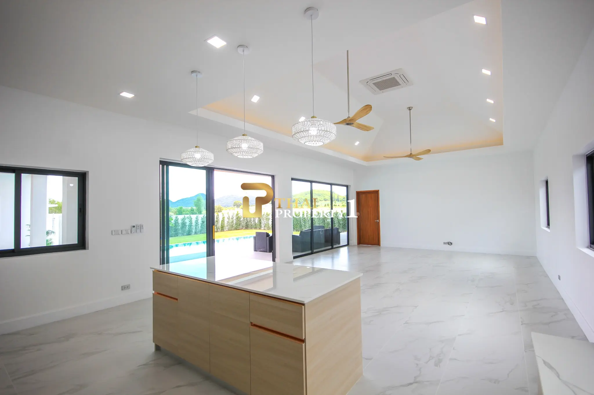 Luxury 4-Bedroom Mountain View Pool Villa for Sale – Soi 112, Hua Hin