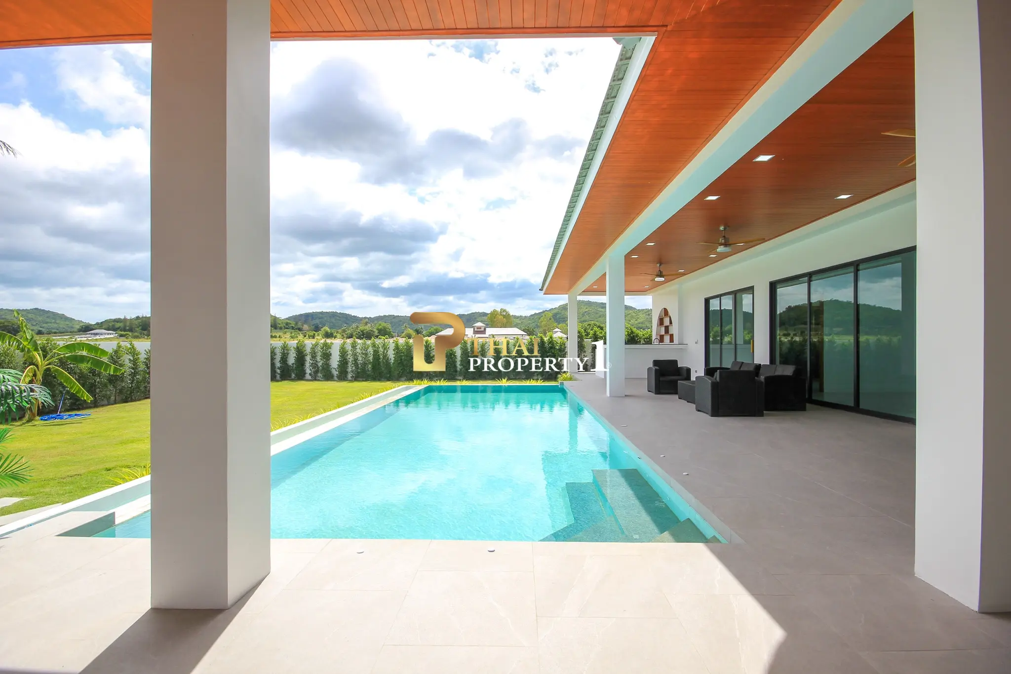 Luxury 4-Bedroom Mountain View Pool Villa for Sale – Soi 112, Hua Hin