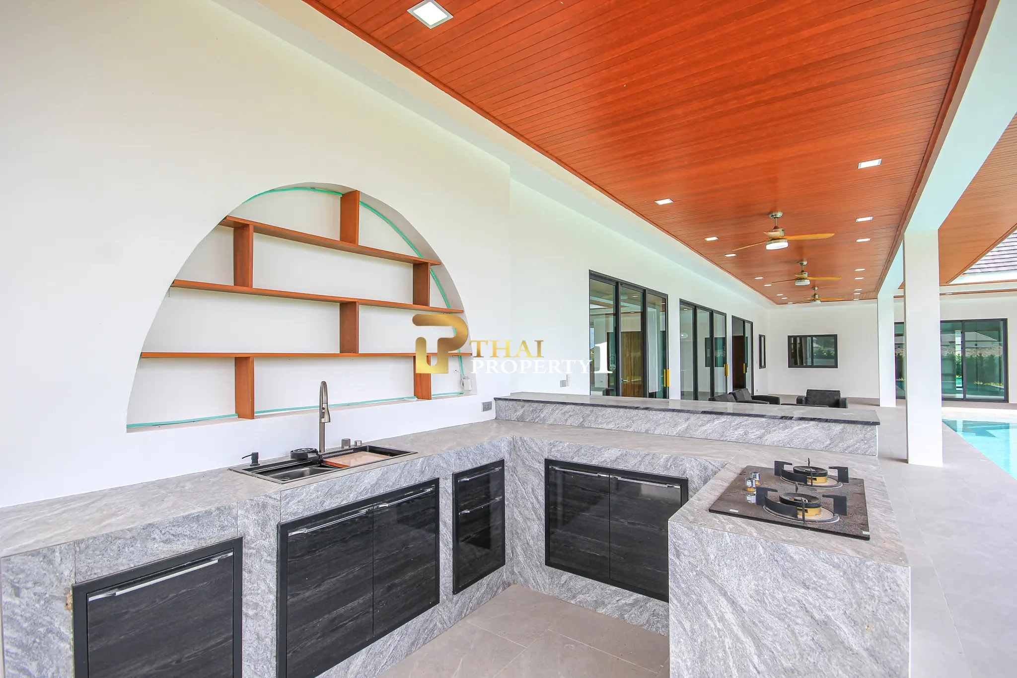 Luxury 4-Bedroom Mountain View Pool Villa for Sale – Soi 112, Hua Hin