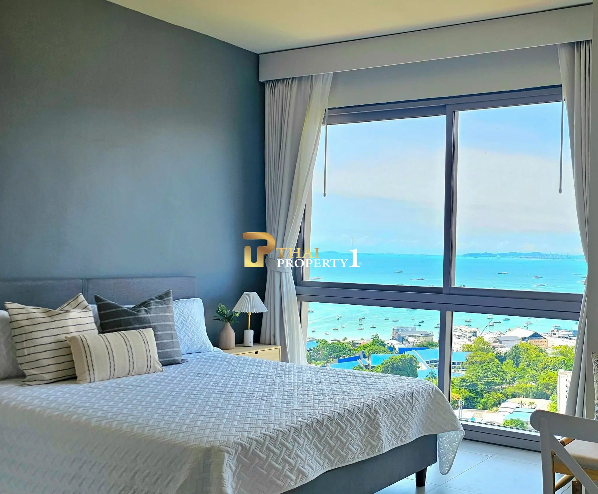 Condo for Sale – Unixx South Pattaya High-Floor Studio Sea & Mountain Views Fully Furnished