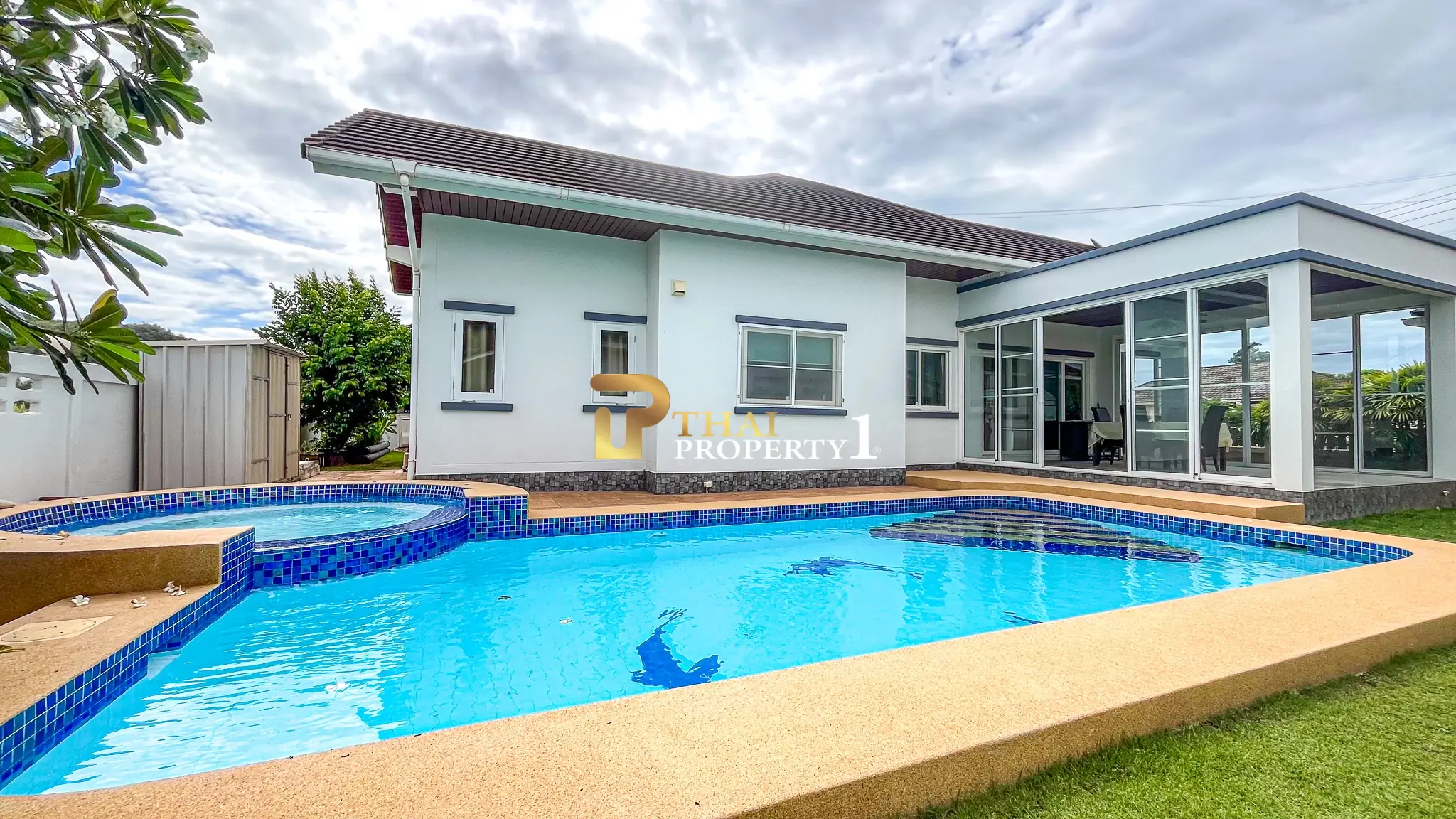 Vakker 3-roms privat villa med basseng i Khao Tao