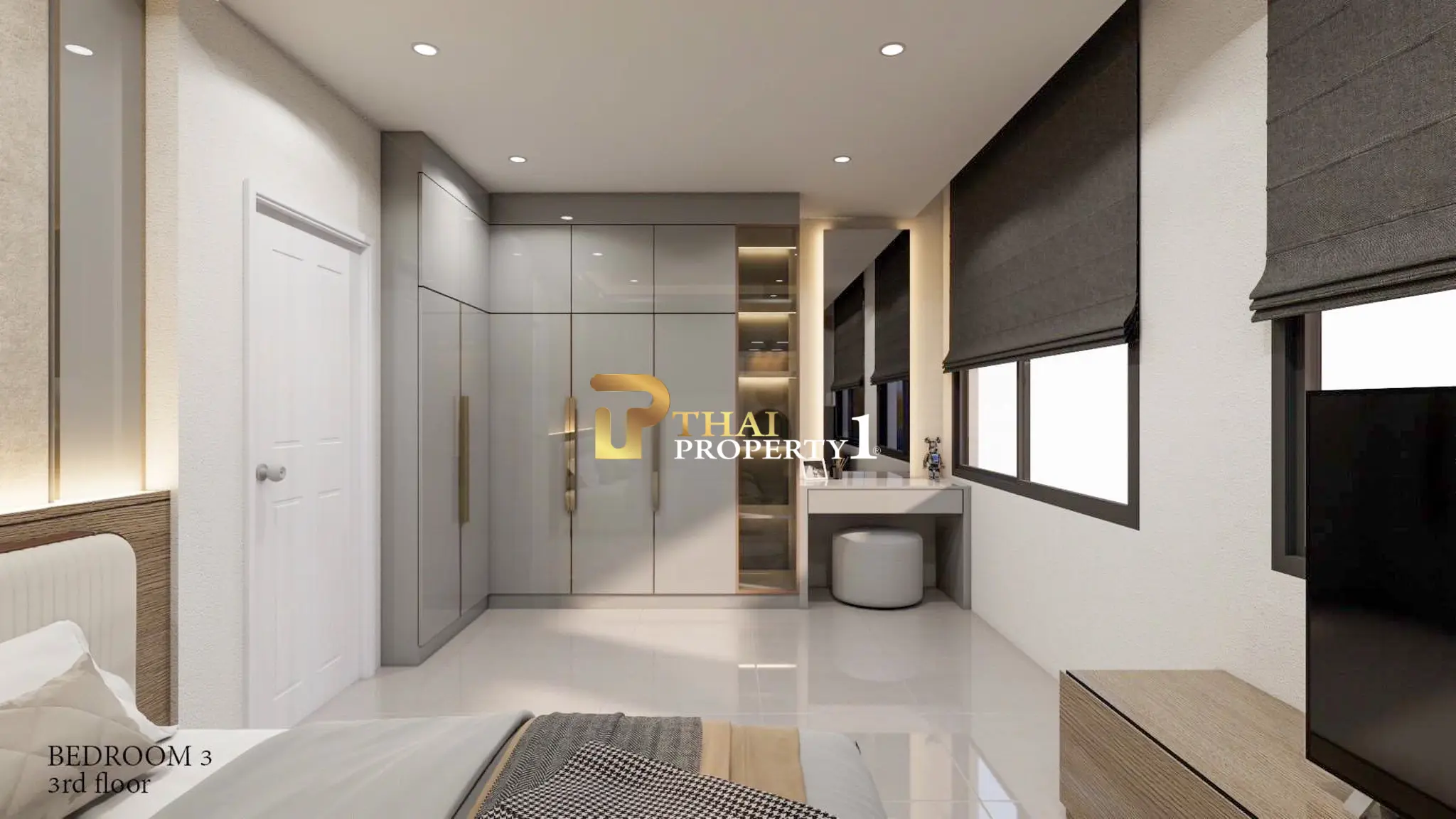 3-Storey Townhouse for Sale Thappraya Soi 15 – Near the Beach & Walking Street Only 4.99M THB