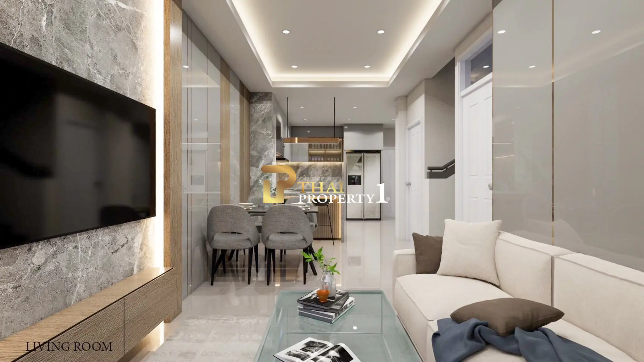 3-Storey Townhouse for Sale Thappraya Soi 15 – Near the Beach & Walking Street Only 4.99M THB