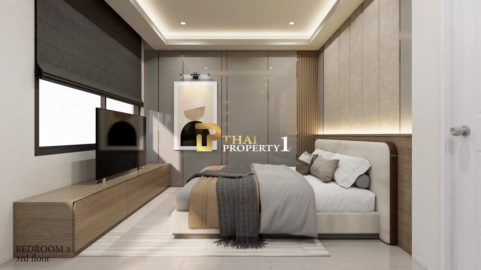 3-Storey Townhouse for Sale Thappraya Soi 15 – Near the Beach & Walking Street Only 4.99M THB