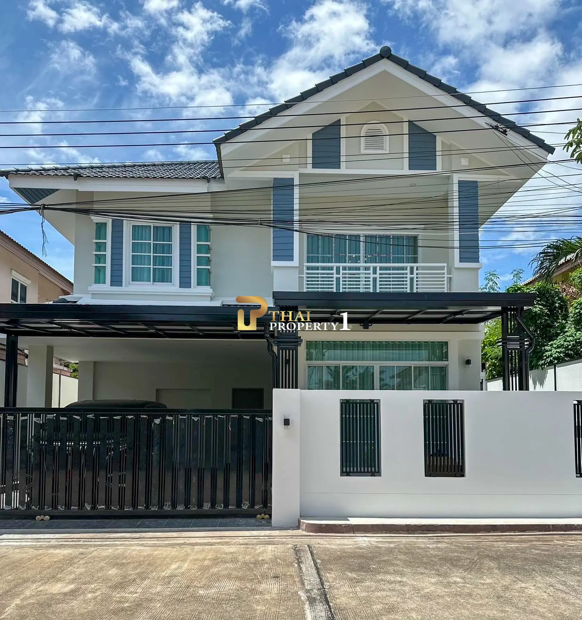 Renovated Single House for Sale – Sirisa 12 Village Near Beach & Shopping Malls Ready to Move In