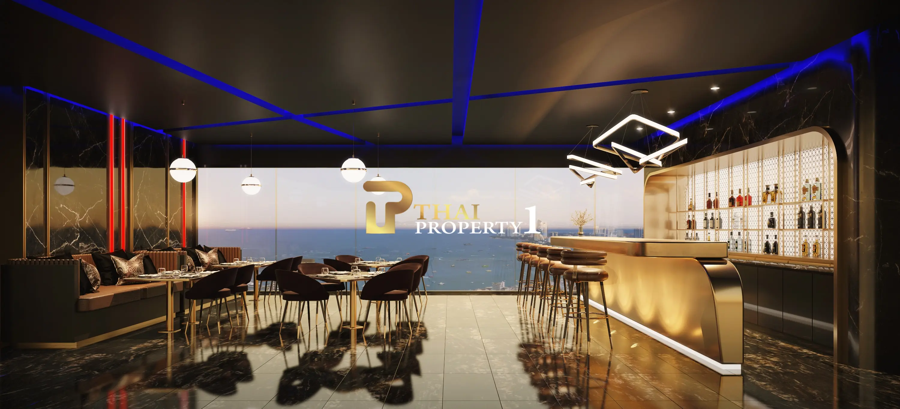 Sea View 1 Bedroom Condo for Sale - Grand Solaire Pattaya Foreign Quota