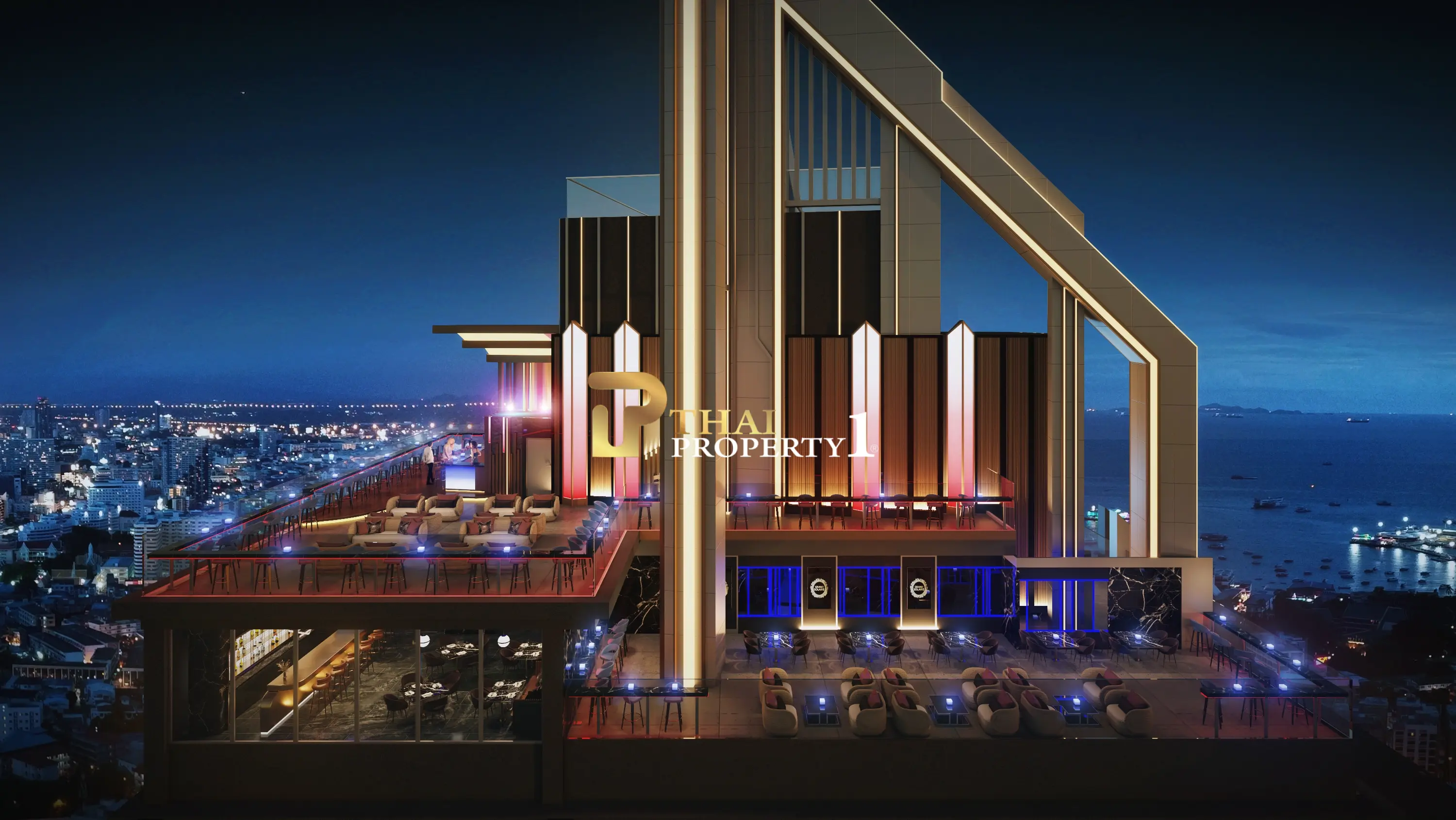 Sea View 1 Bedroom Condo for Sale - Grand Solaire Pattaya Foreign Quota