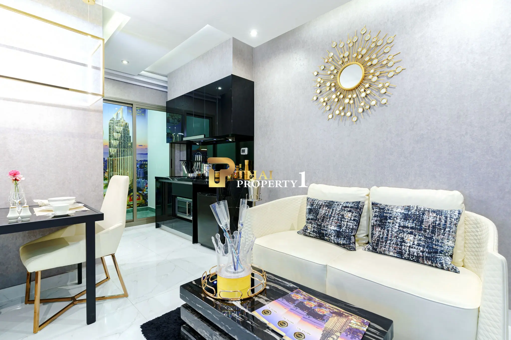 Sea View 1 Bedroom Condo for Sale - Grand Solaire Pattaya Foreign Quota