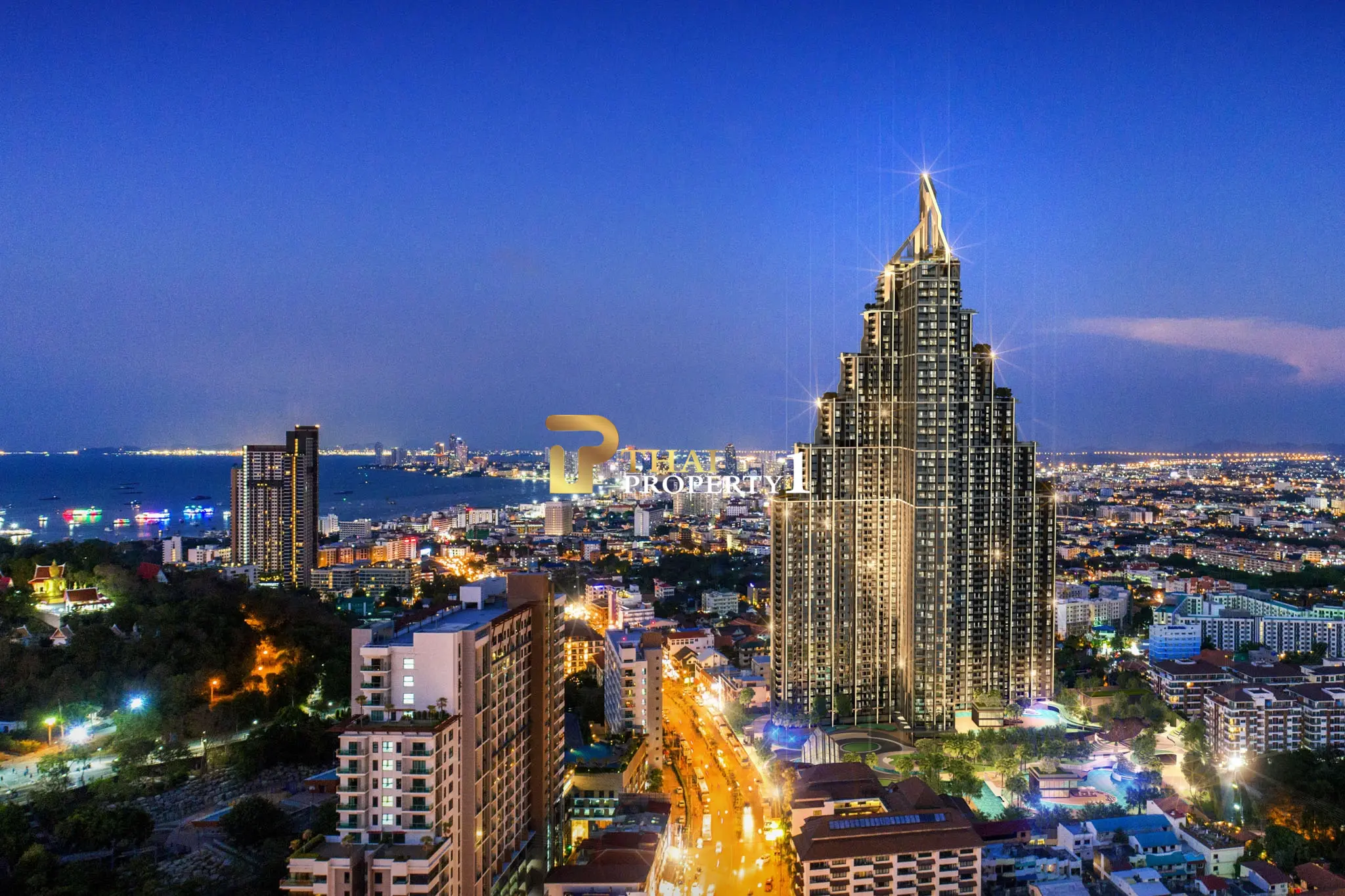 Sea View 1 Bedroom Condo for Sale - Grand Solaire Pattaya Foreign Quota