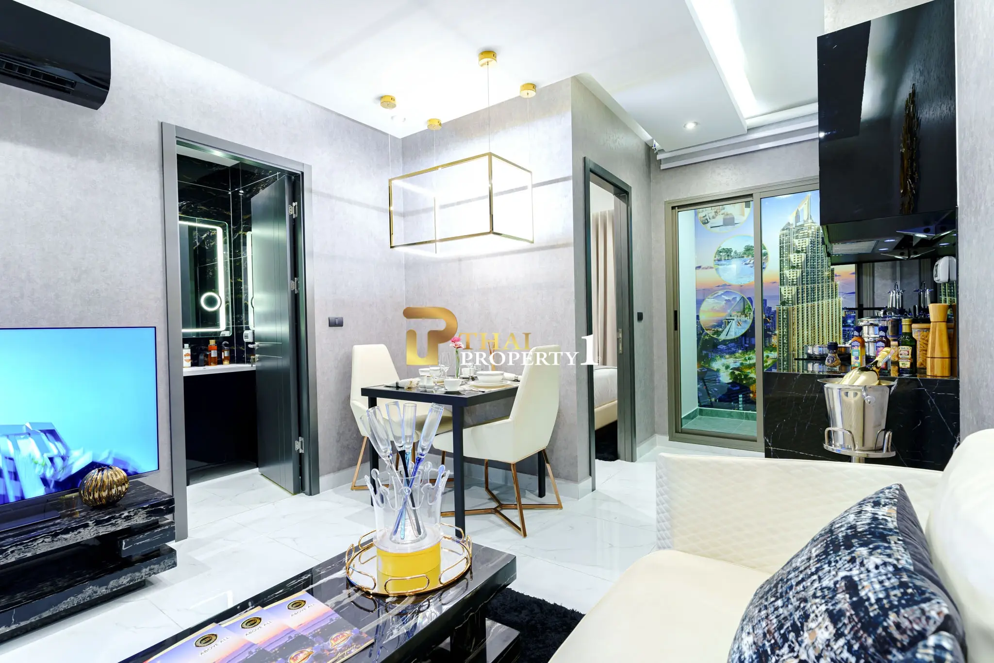 Sea View 1 Bedroom Condo for Sale - Grand Solaire Pattaya Foreign Quota