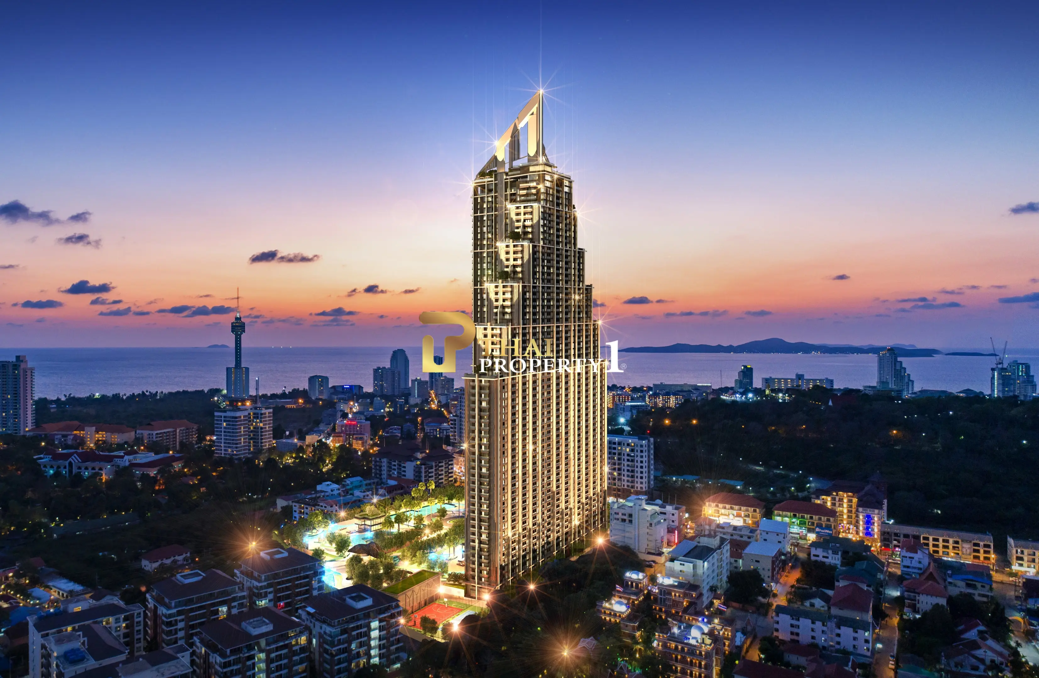 Sea View 1 Bedroom Condo for Sale - Grand Solaire Pattaya Foreign Quota