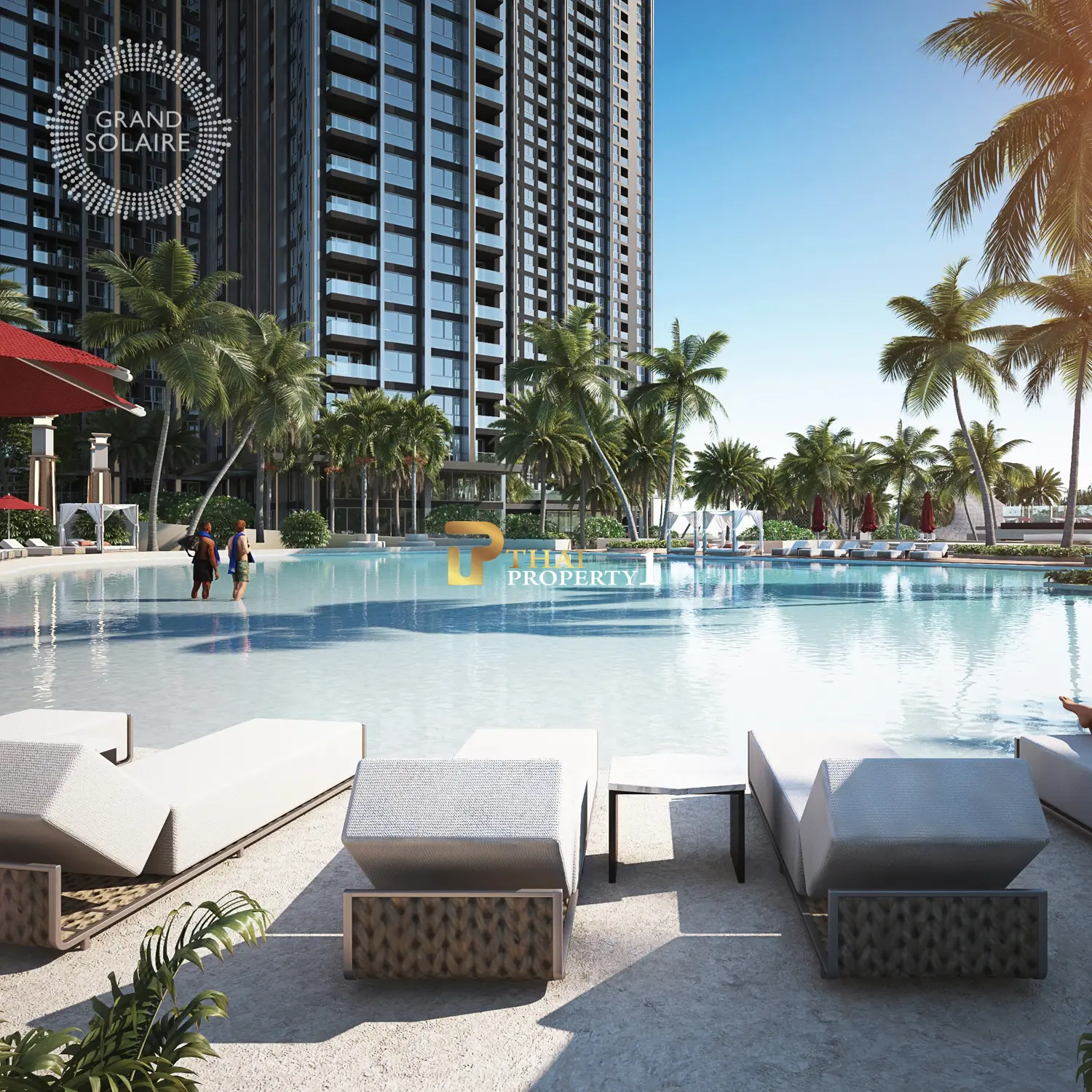 Sea View 1 Bedroom Condo for Sale - Grand Solaire Pattaya Foreign Quota