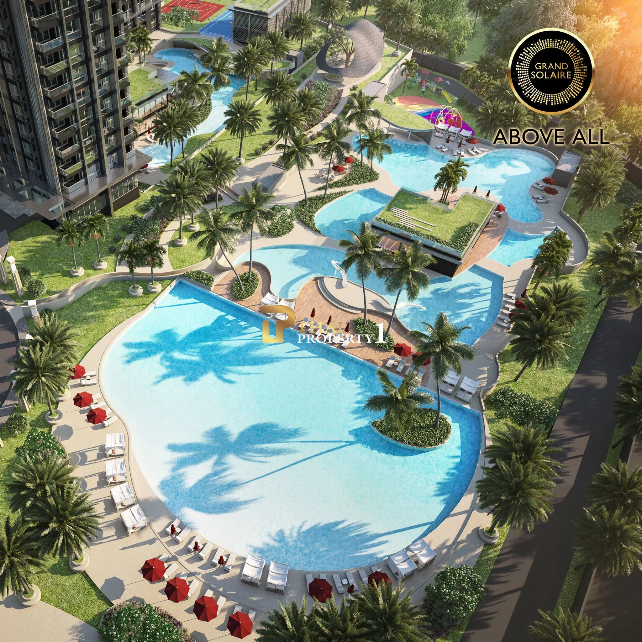 Sea View 1 Bedroom Condo for Sale - Grand Solaire Pattaya Foreign Quota