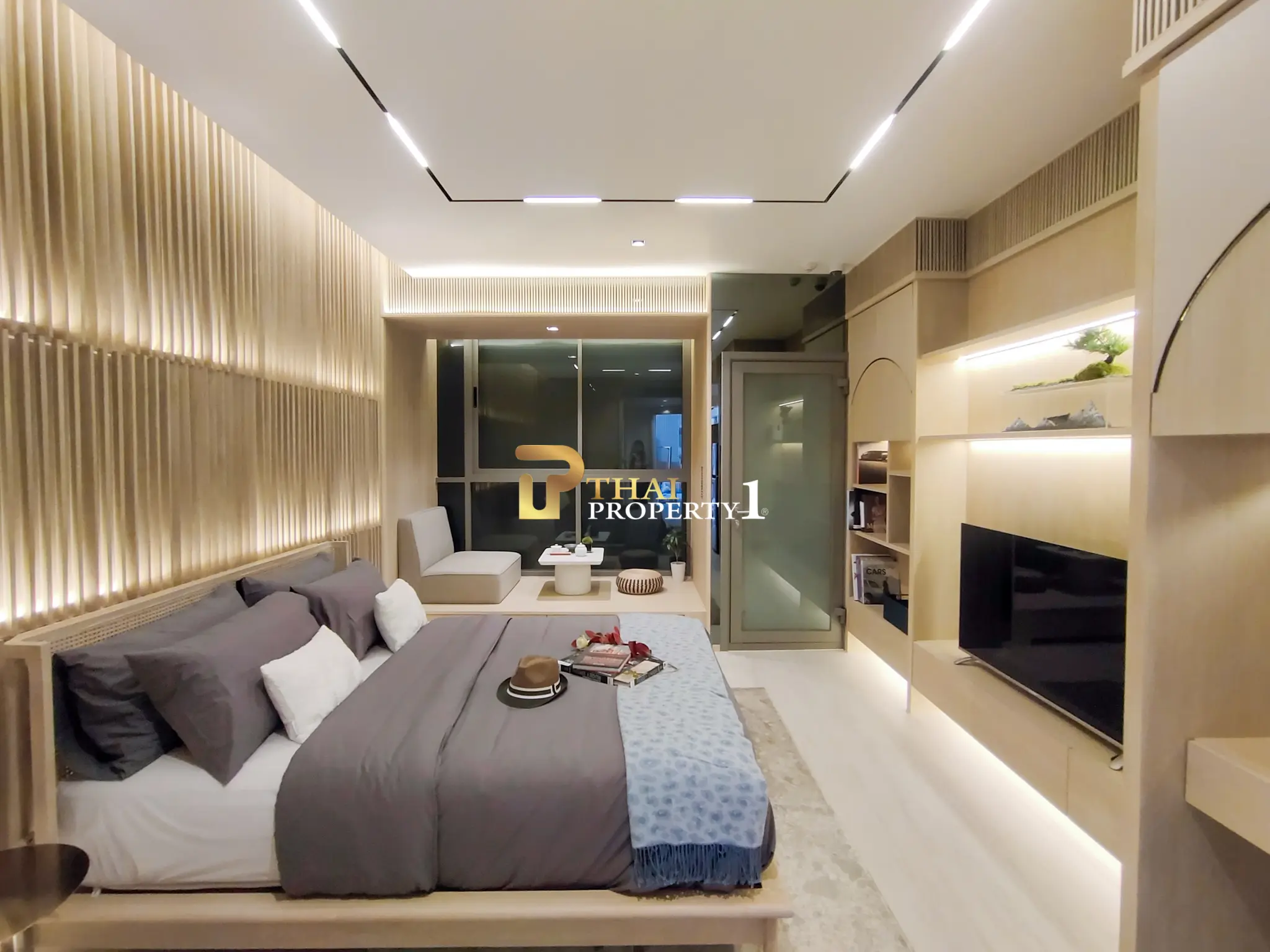 Skypark Lucean Jomtien Pattaya Studio Room – Luksusleilighet nær stranden, fra 3,9 millioner THB