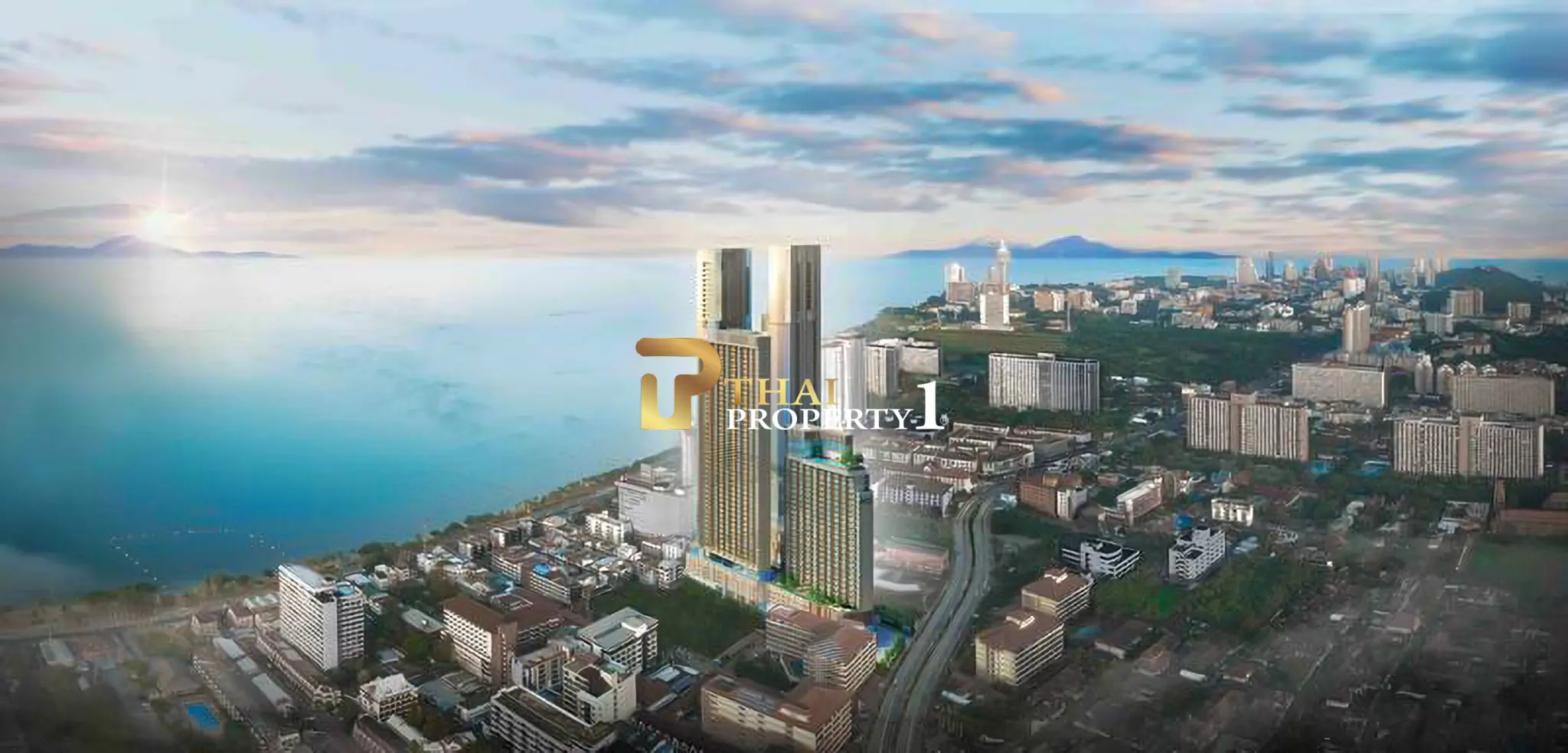 Skypark Lucean Jomtien Pattaya Studio Room – Luksusleilighet nær stranden, fra 3,9 millioner THB
