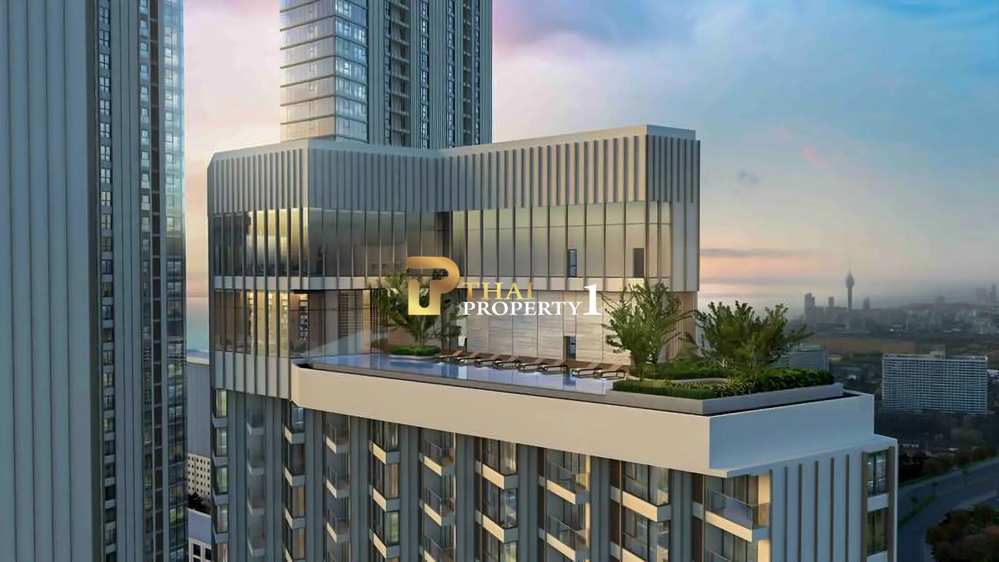 Skypark Lucean Jomtien Pattaya Studio Room – Luksusleilighet nær stranden, fra 3,9 millioner THB