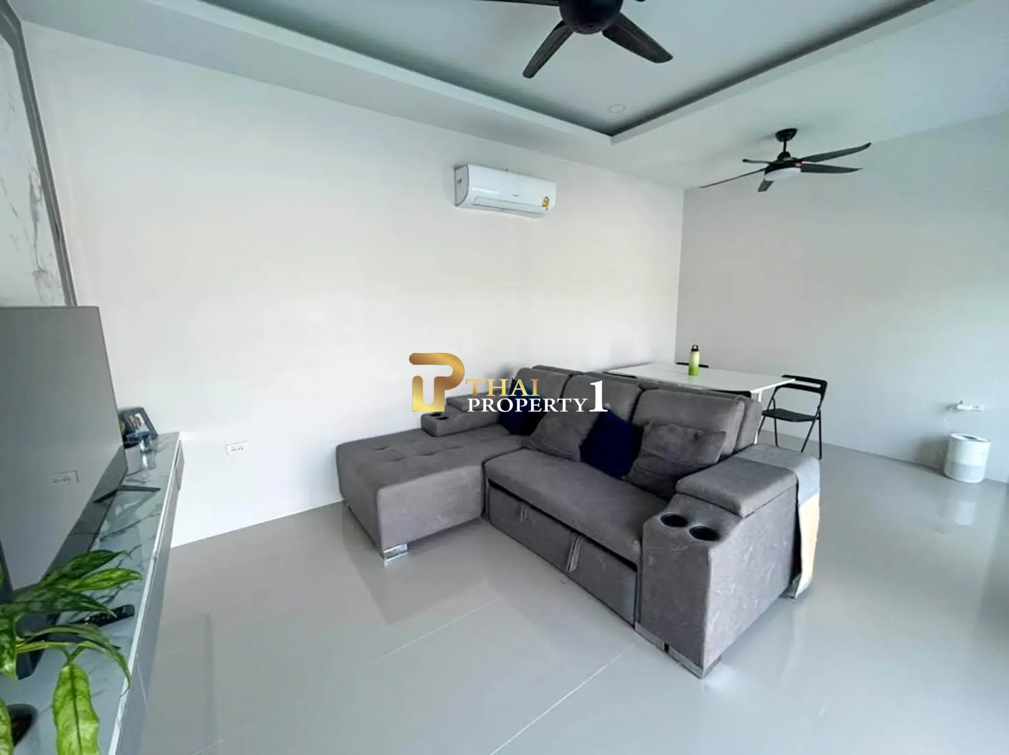 3-roms bassengvilla til salgs – nær Mabprachan Lake, Øst-Pattaya