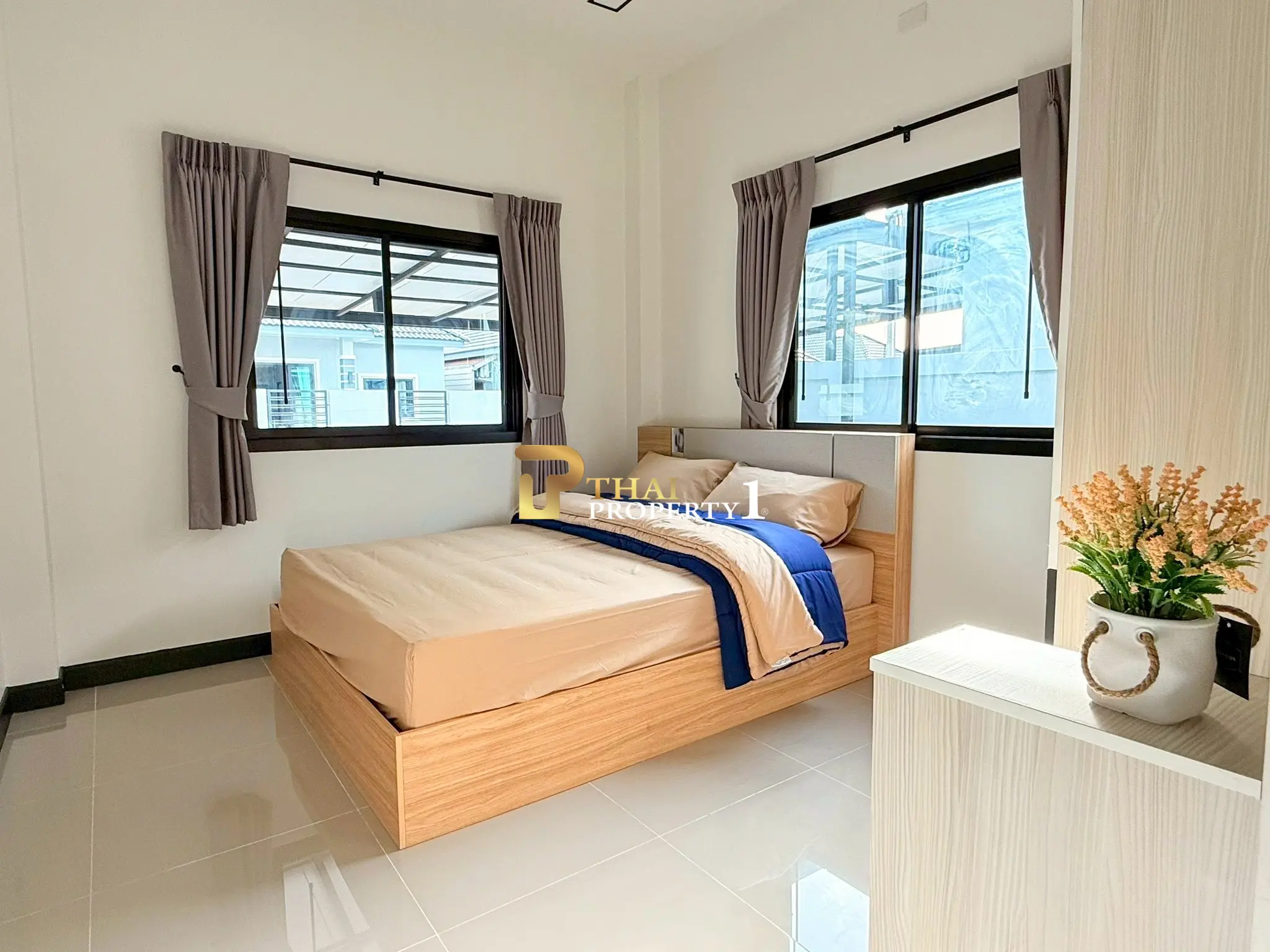 Enebolig på ett plan til salgs – 2 Bedroom Rong Po, Pattaya Startpris kun 2,49 MB