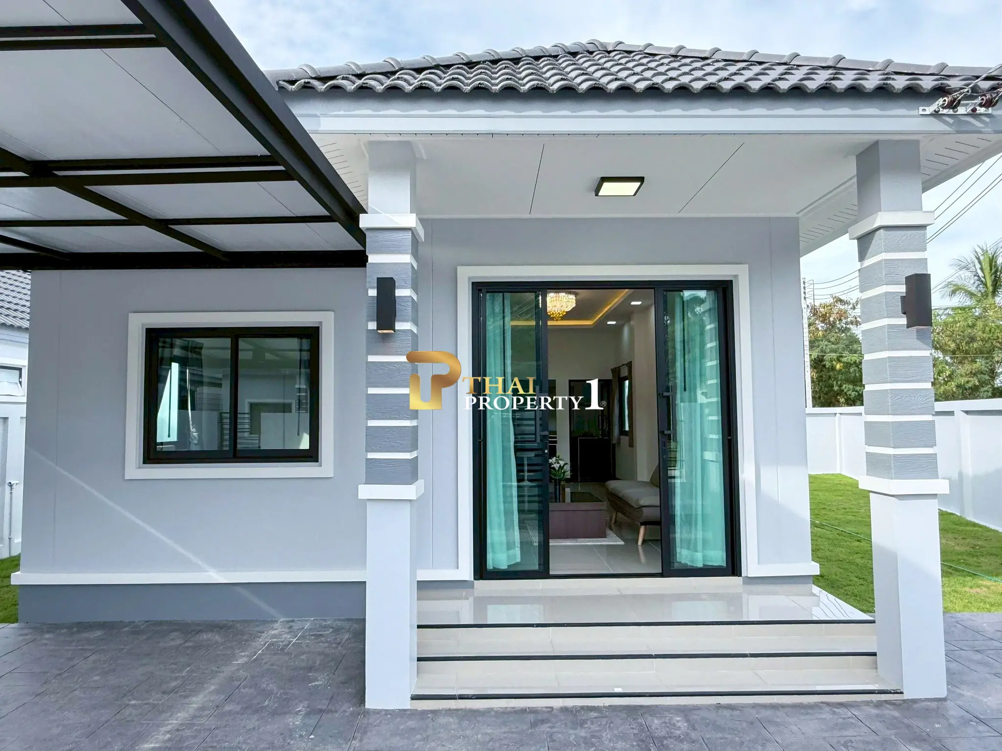 Enebolig på ett plan til salgs – 2 Bedroom Rong Po, Pattaya Startpris kun 2,49 MB