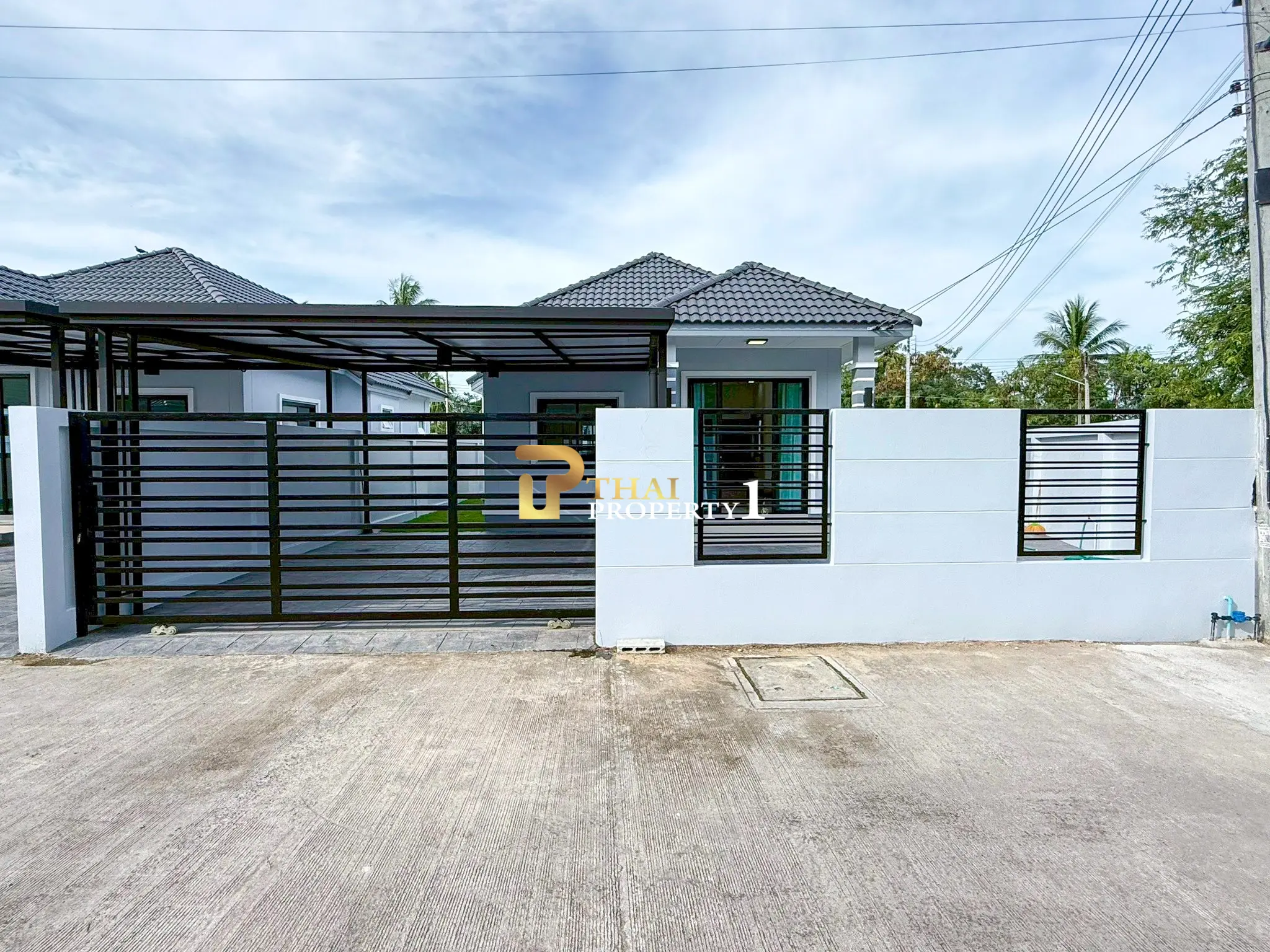 Enebolig på ett plan til salgs – 2 Bedroom Rong Po, Pattaya Startpris kun 2,49 MB
