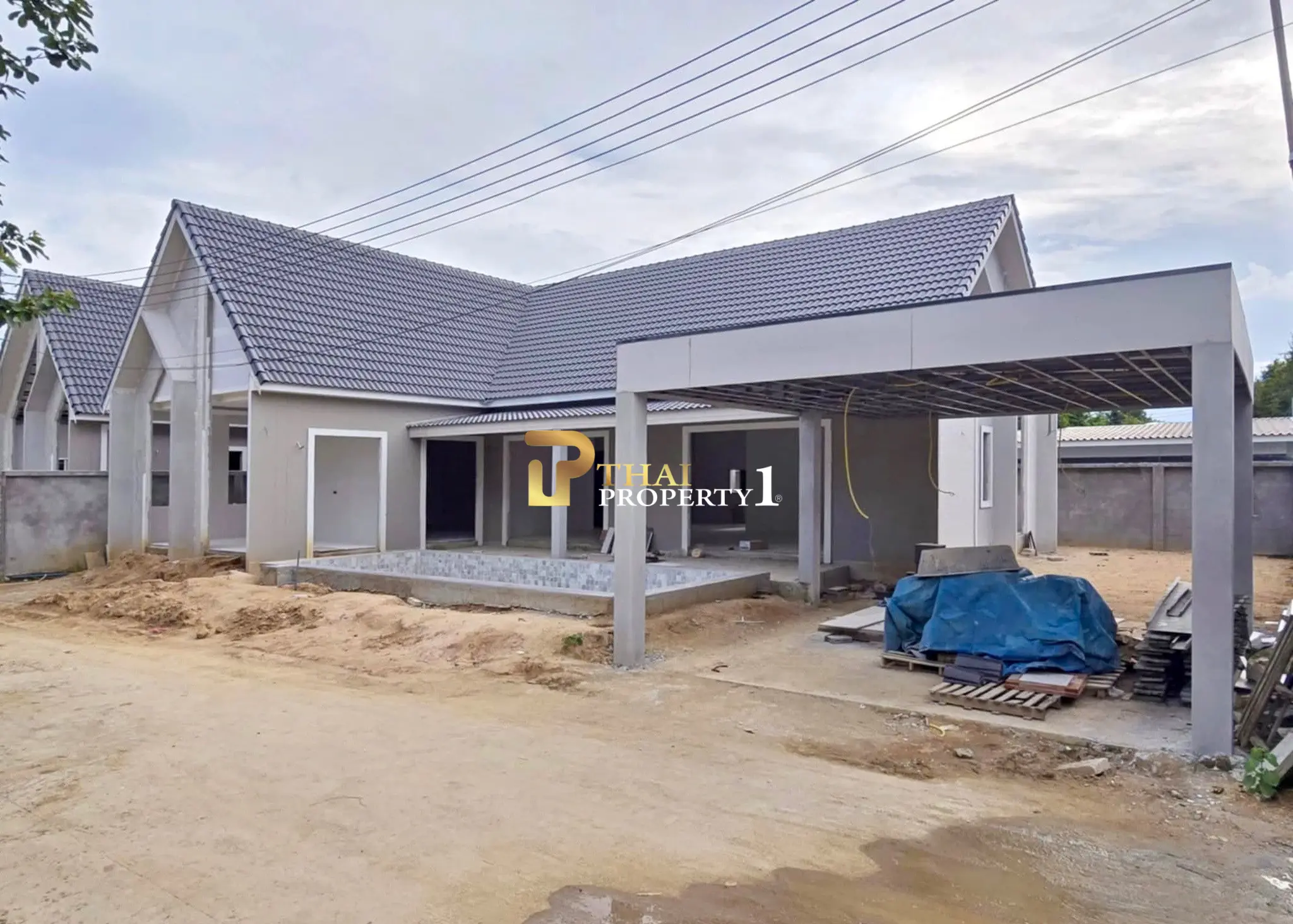 Nordic Park Pool Villas Pattaya – Luksuriøs nybyggd villa til salgs nær Mabprachan Lake