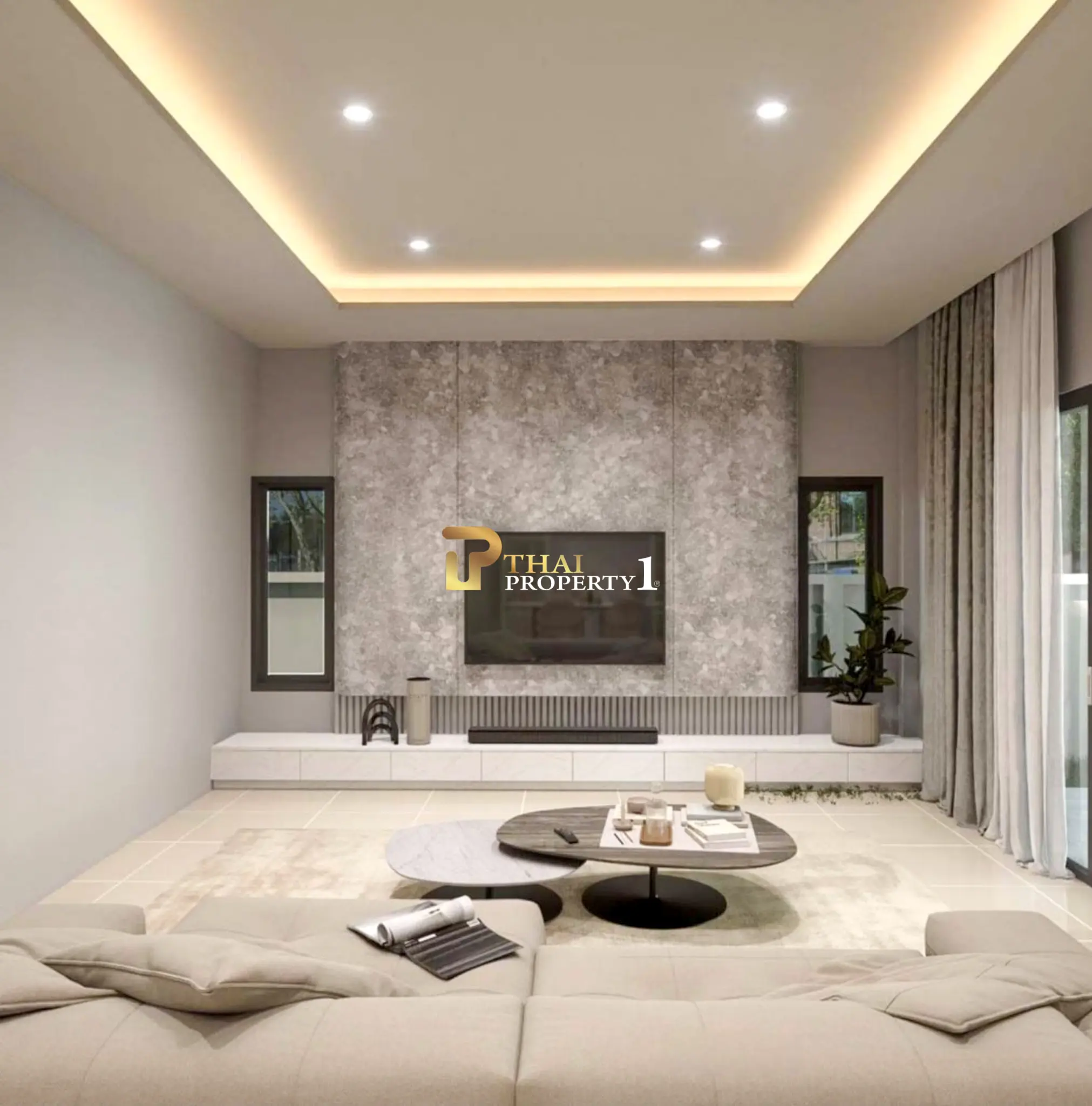 Nordic Park Pool Villas Pattaya – Luksuriøs nybyggd villa til salgs nær Mabprachan Lake