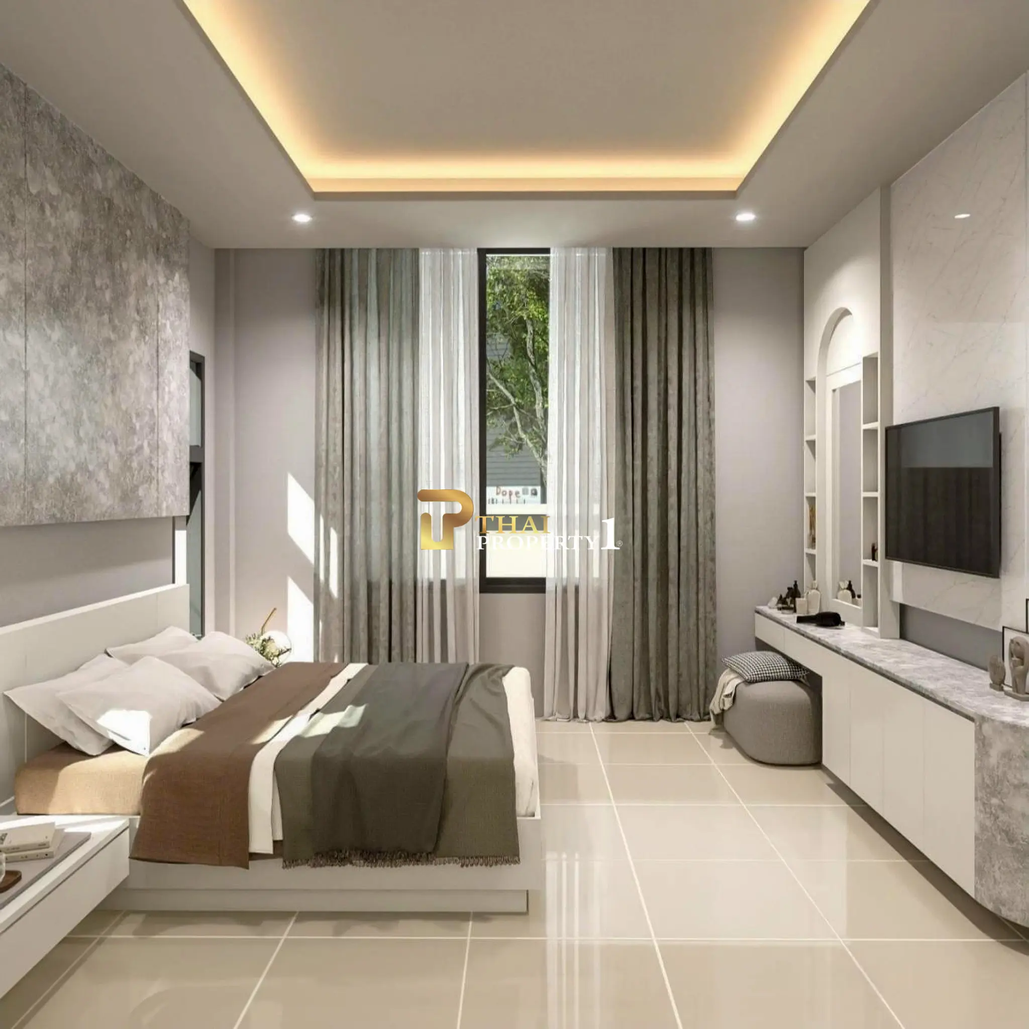 Nordic Park Pool Villas Pattaya – Luksuriøs nybyggd villa til salgs nær Mabprachan Lake