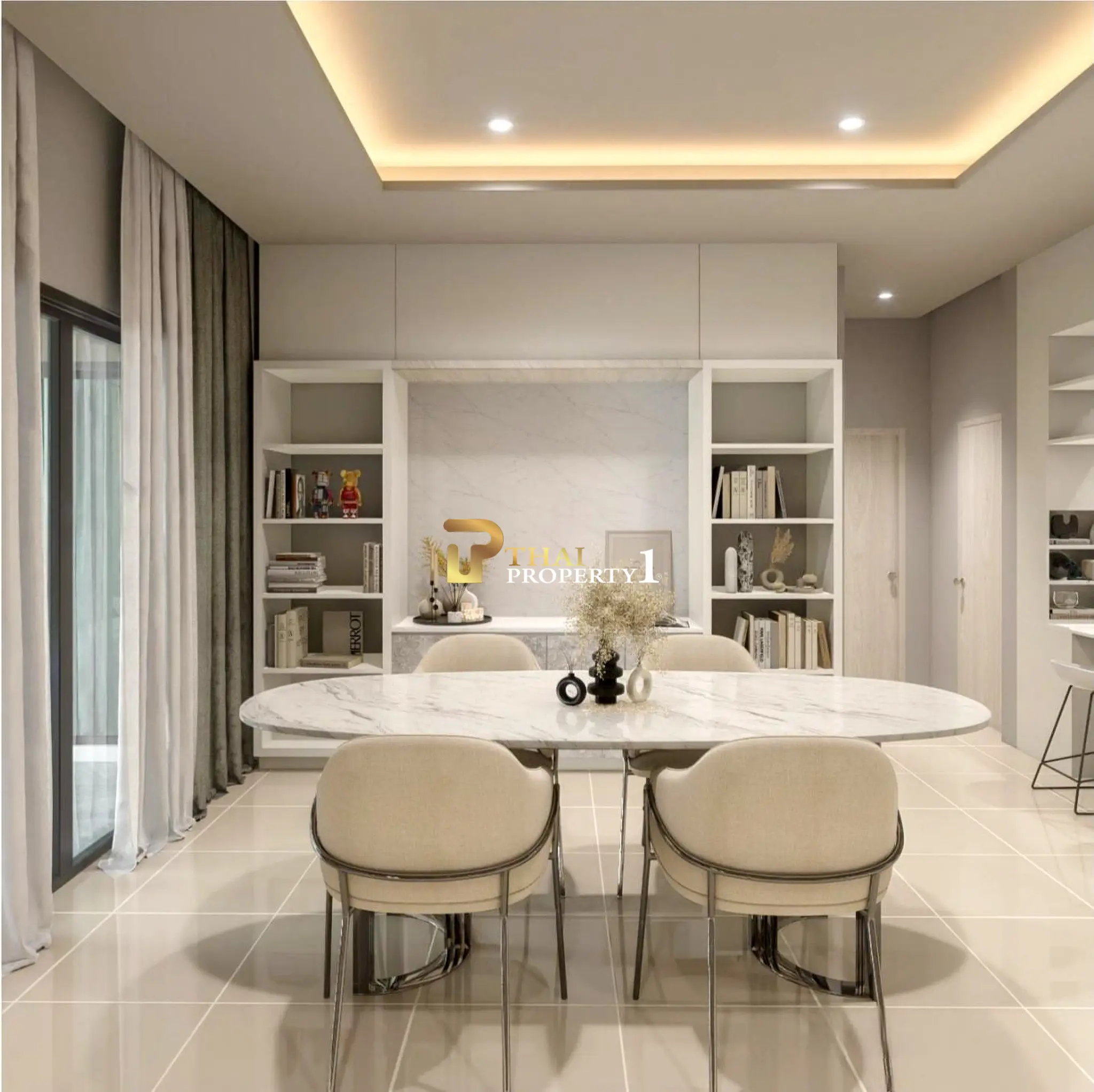 Nordic Park Pool Villas Pattaya – Luksuriøs nybyggd villa til salgs nær Mabprachan Lake