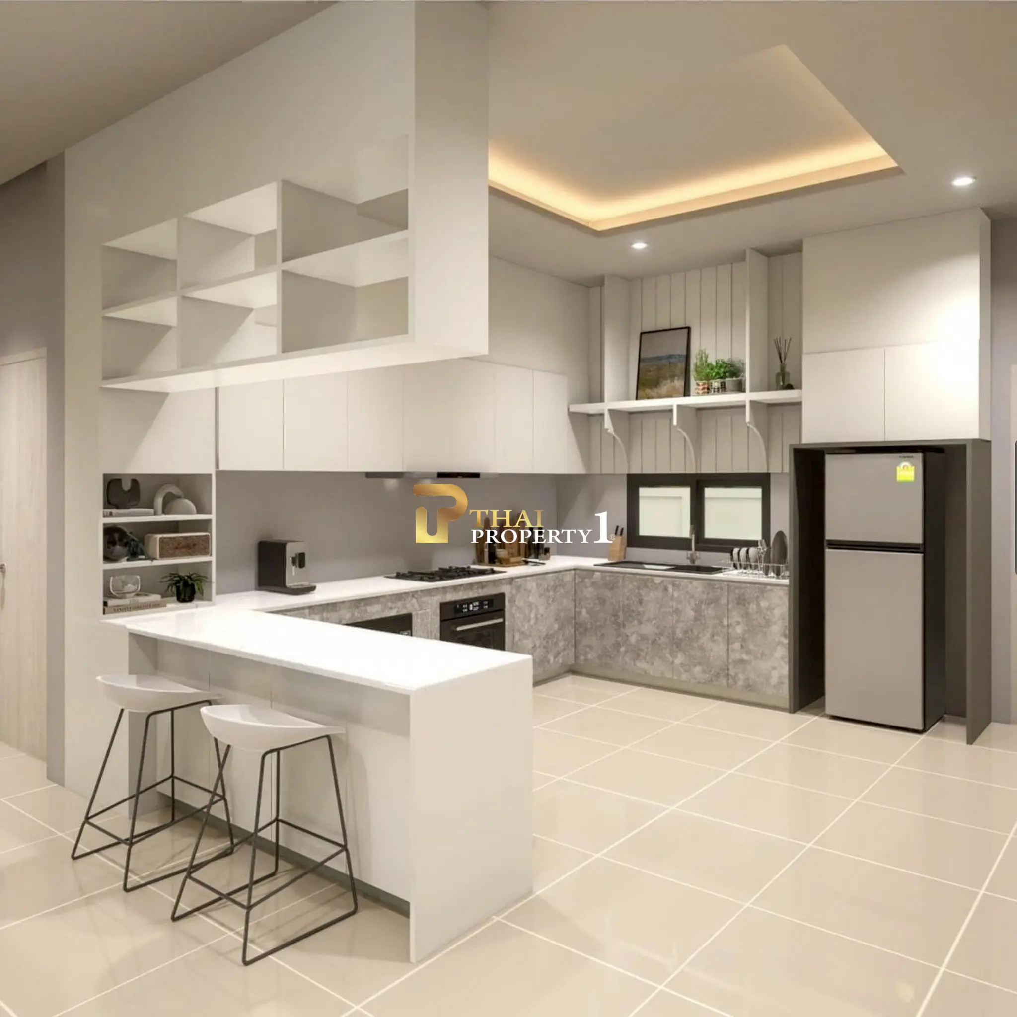 Nordic Park Pool Villas Pattaya – Luksuriøs nybyggd villa til salgs nær Mabprachan Lake