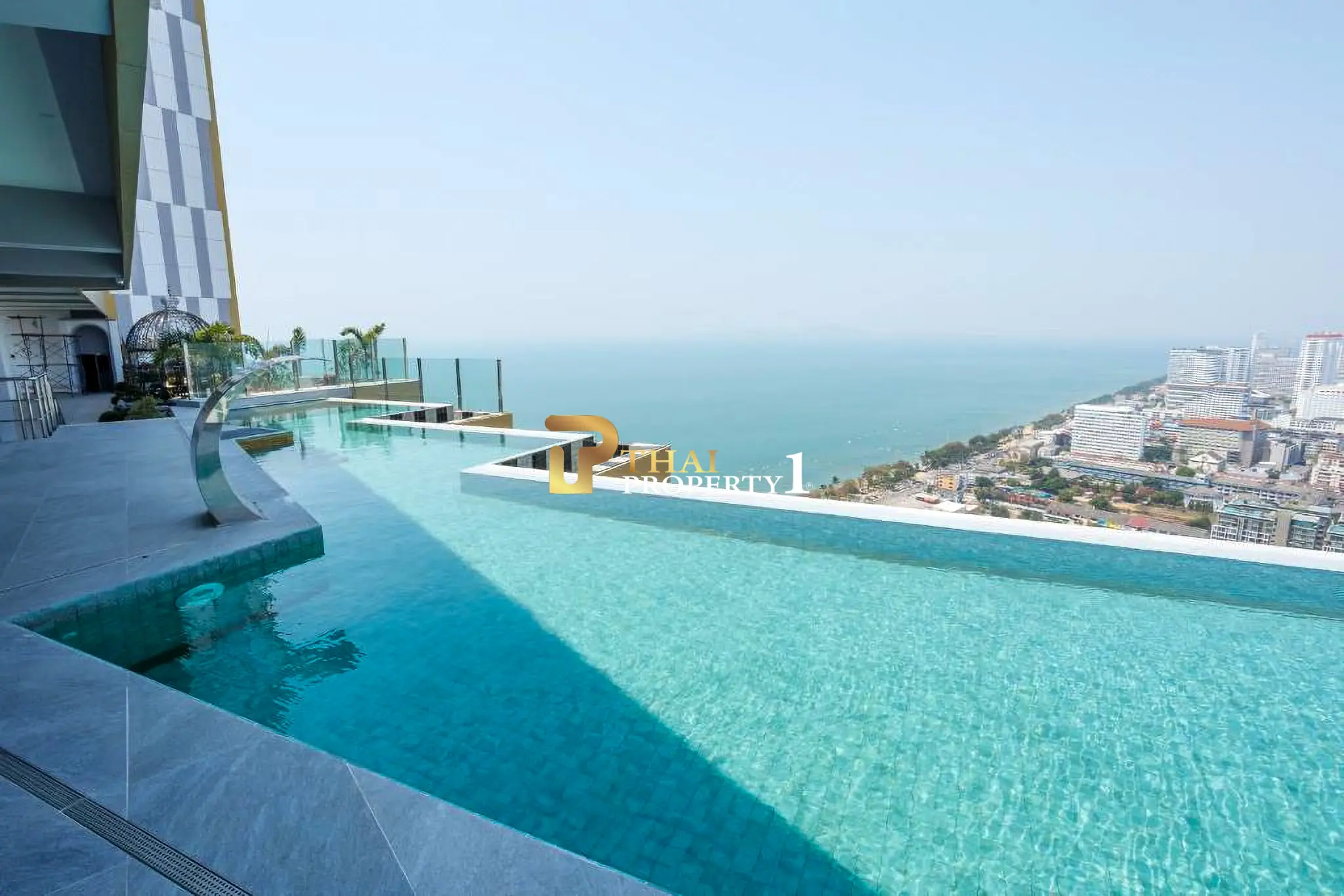 ขายคอนโด Copacabana Jomtien – 1 ห้องนอน วิวทะเล ชั้นสูง ทำเลใจกลางจอมเทียน