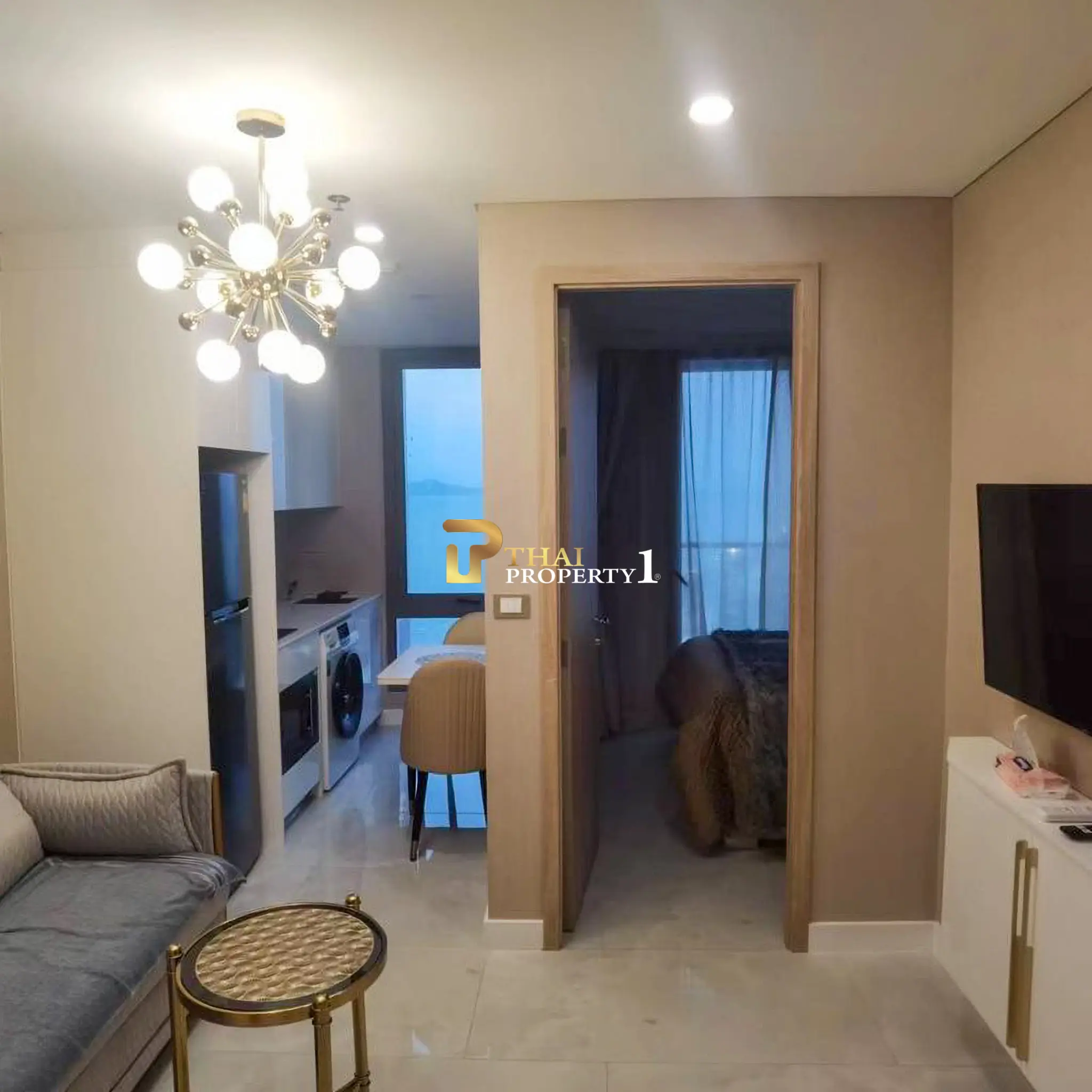 ขายคอนโด Copacabana Jomtien – 1 ห้องนอน วิวทะเล ชั้นสูง ทำเลใจกลางจอมเทียน