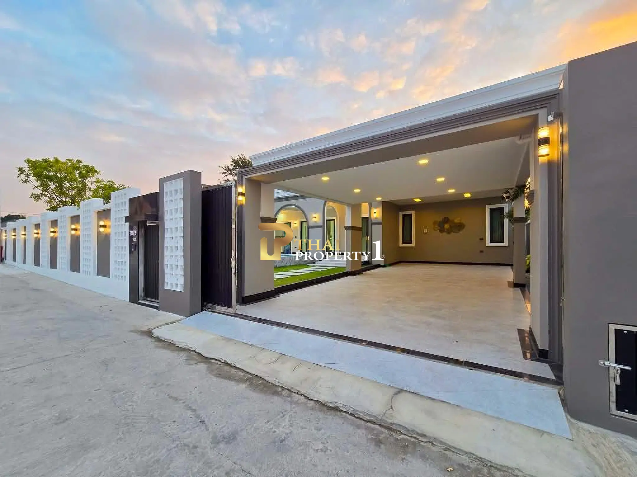 บ้านในฝันที่มีอยู่จริง ขาย Modern Classic Pool Villas Pattaya ใกล้อ่างเก็บน้ำมาบประชัน