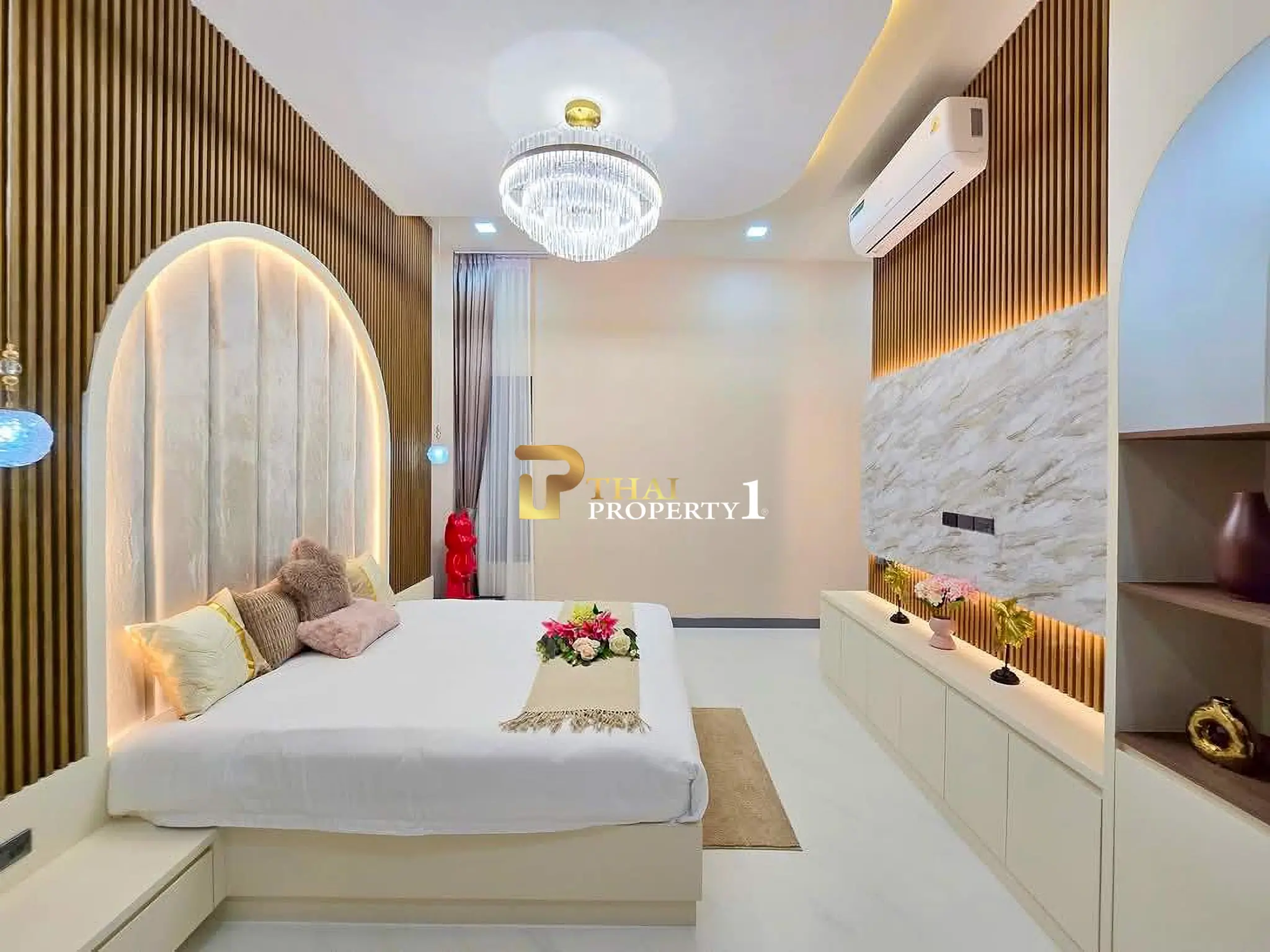 บ้านในฝันที่มีอยู่จริง ขาย Modern Classic Pool Villas Pattaya ใกล้อ่างเก็บน้ำมาบประชัน
