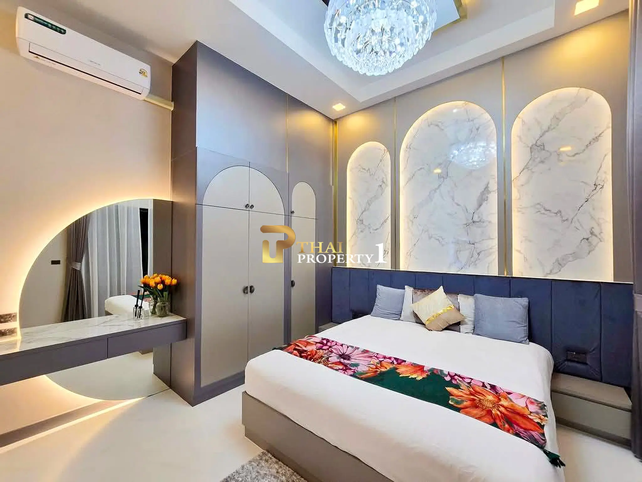 บ้านในฝันที่มีอยู่จริง ขาย Modern Classic Pool Villas Pattaya ใกล้อ่างเก็บน้ำมาบประชัน