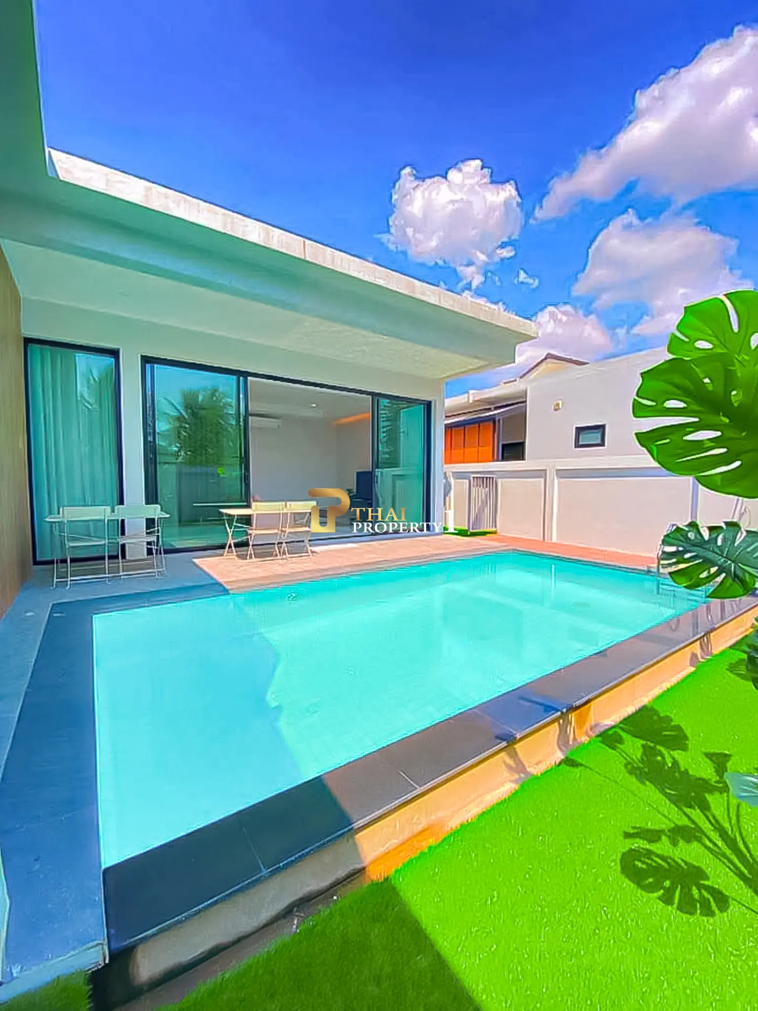 Privat Bassengvilla til Salgs – Nær Regent & Rugby International Schools, Øst-Pattaya, Nong Pla Lai
