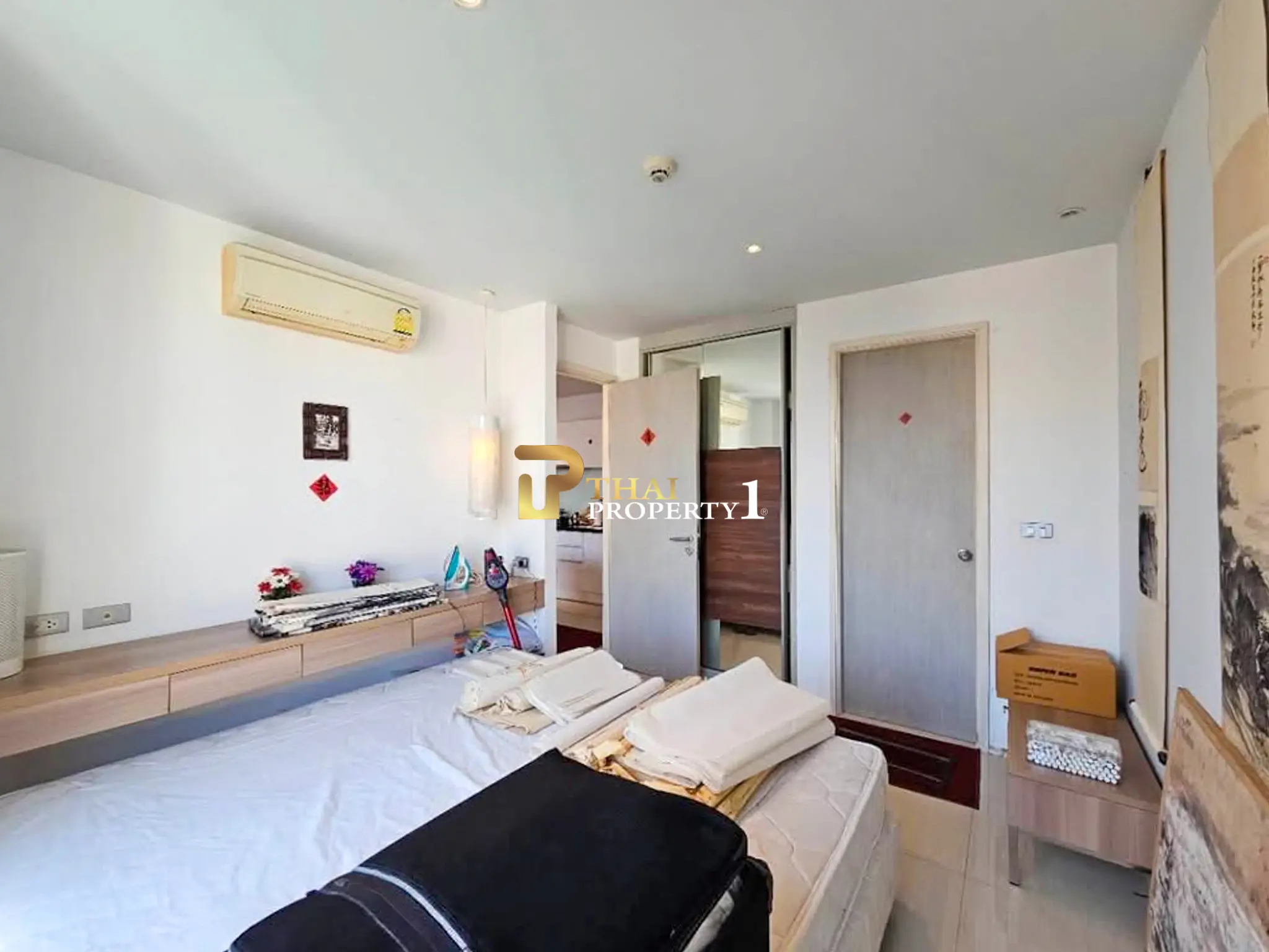 Bassengutsikt 2-roms leilighet til salgs – Atlantis Condo Resort Pattaya