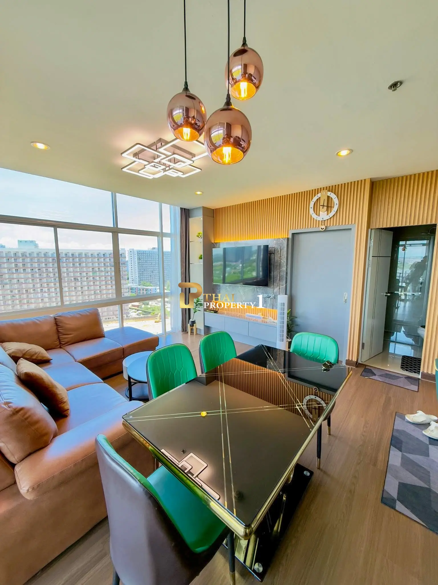 For Sale 1-Bedroom Condo Sea & City View – The Grand Jomtien Pattaya Beach