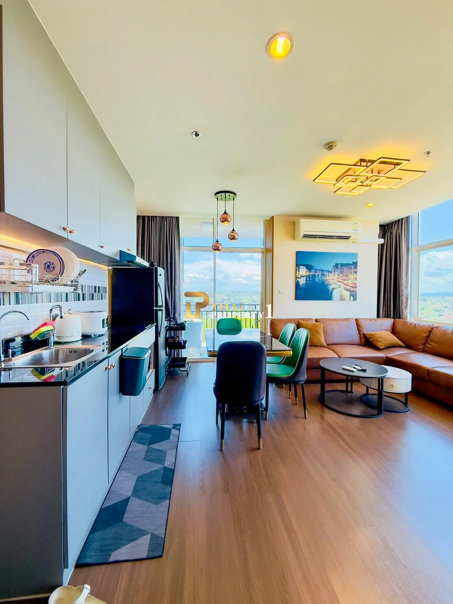 For Sale 1-Bedroom Condo Sea & City View – The Grand Jomtien Pattaya Beach