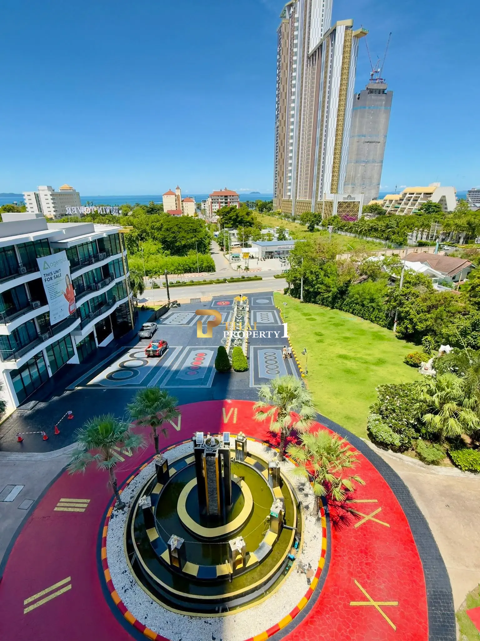 For Sale 1-Bedroom Condo Sea & City View – The Grand Jomtien Pattaya Beach